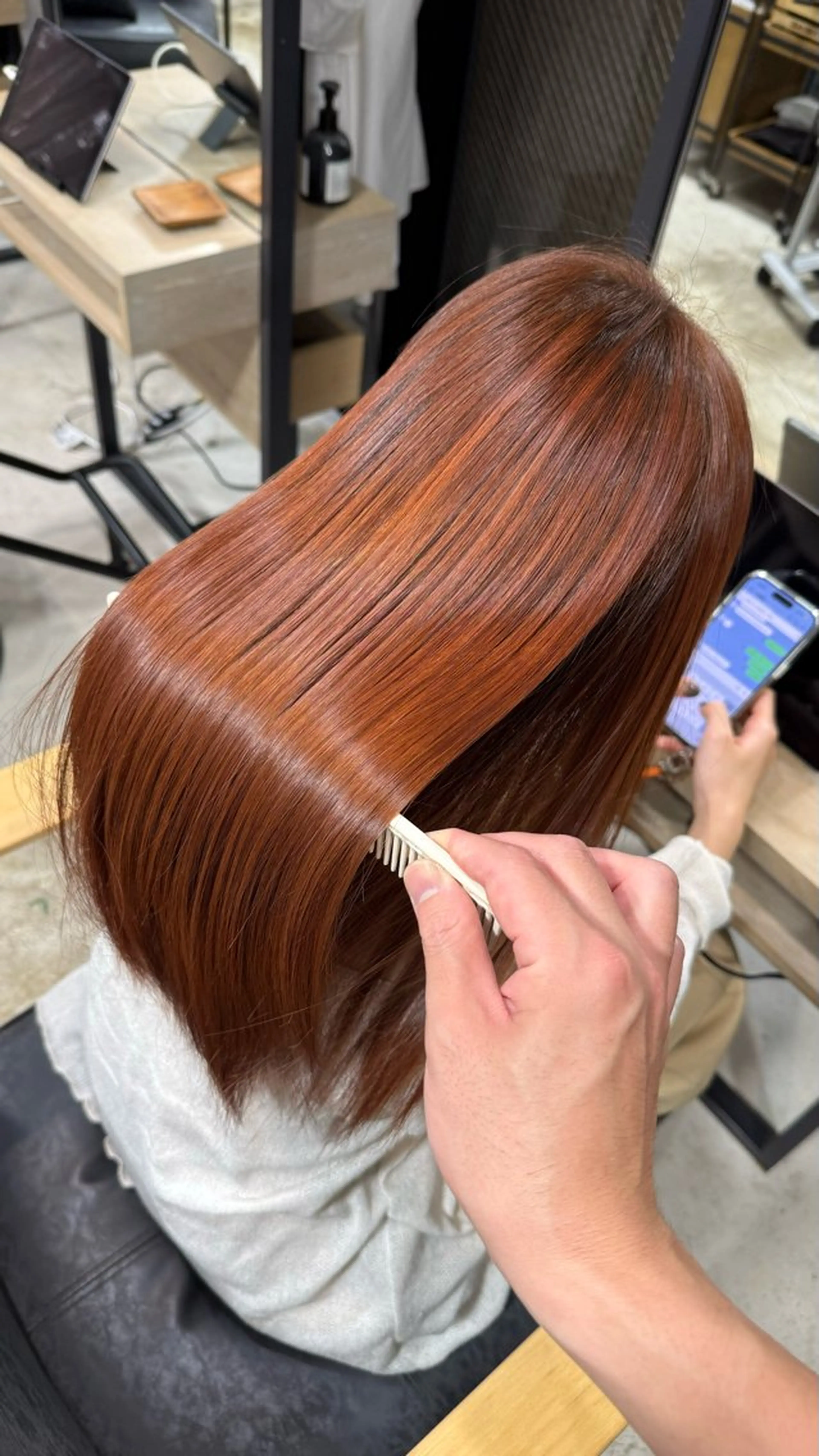 ロング ➴➷完全美髪特化➹➶ 黒山憂希のヘアスタイル