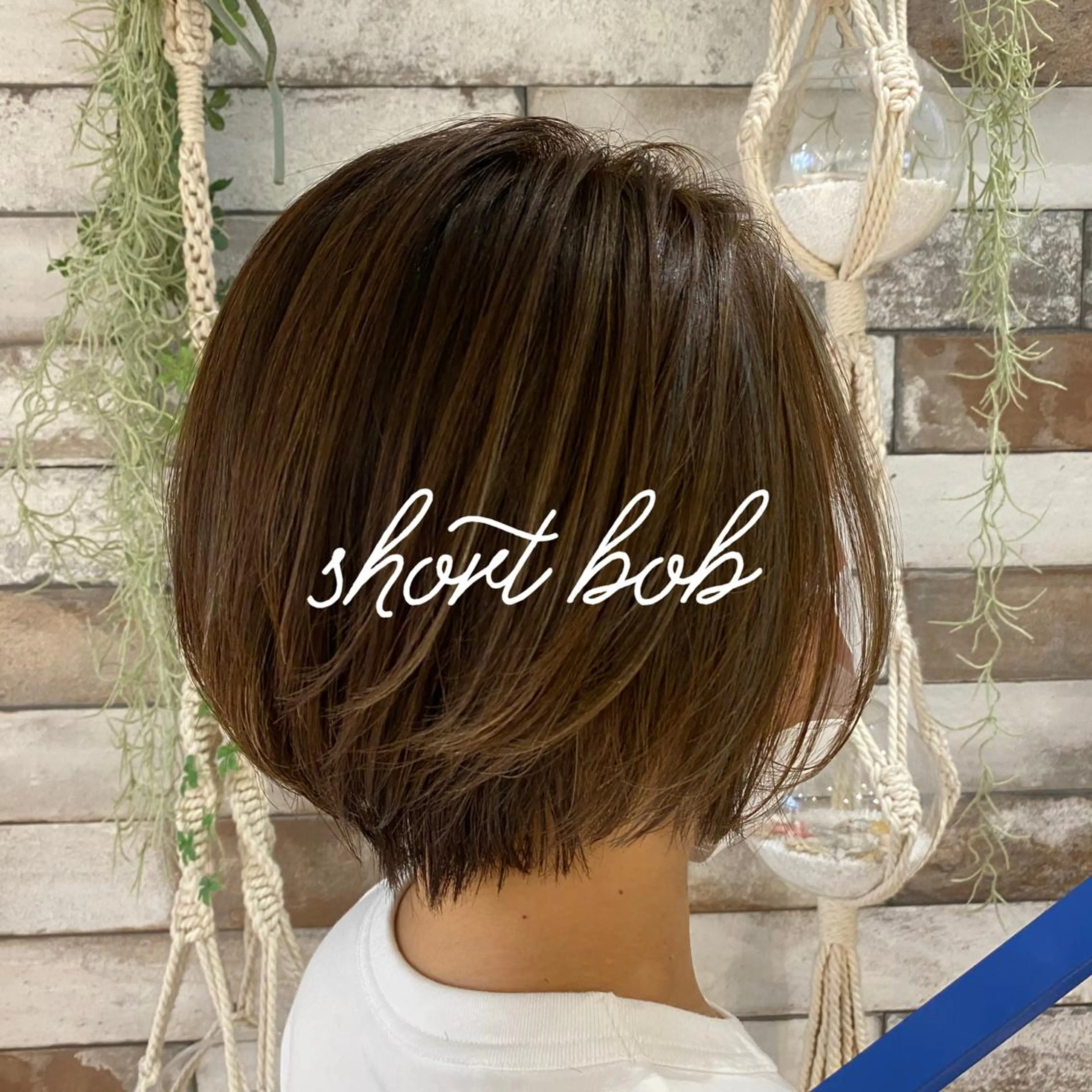 🆕cut + 艶カラー（根元のみ）の写真