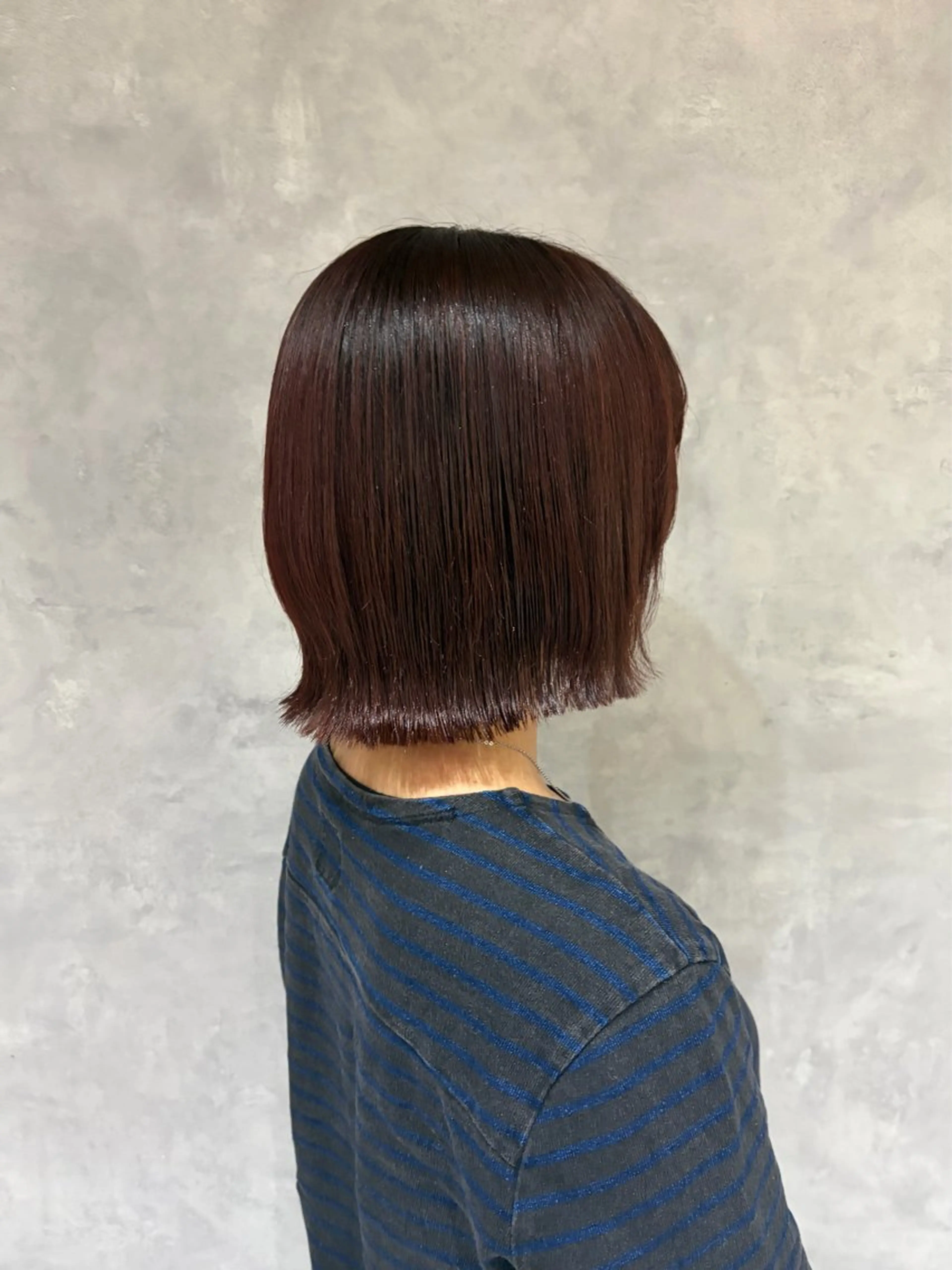 ショート ボブ くびれヘア カット トリートメント ヘッドスパ ✂️カットモデル募集 ✂️chihiroのヘアスタイル