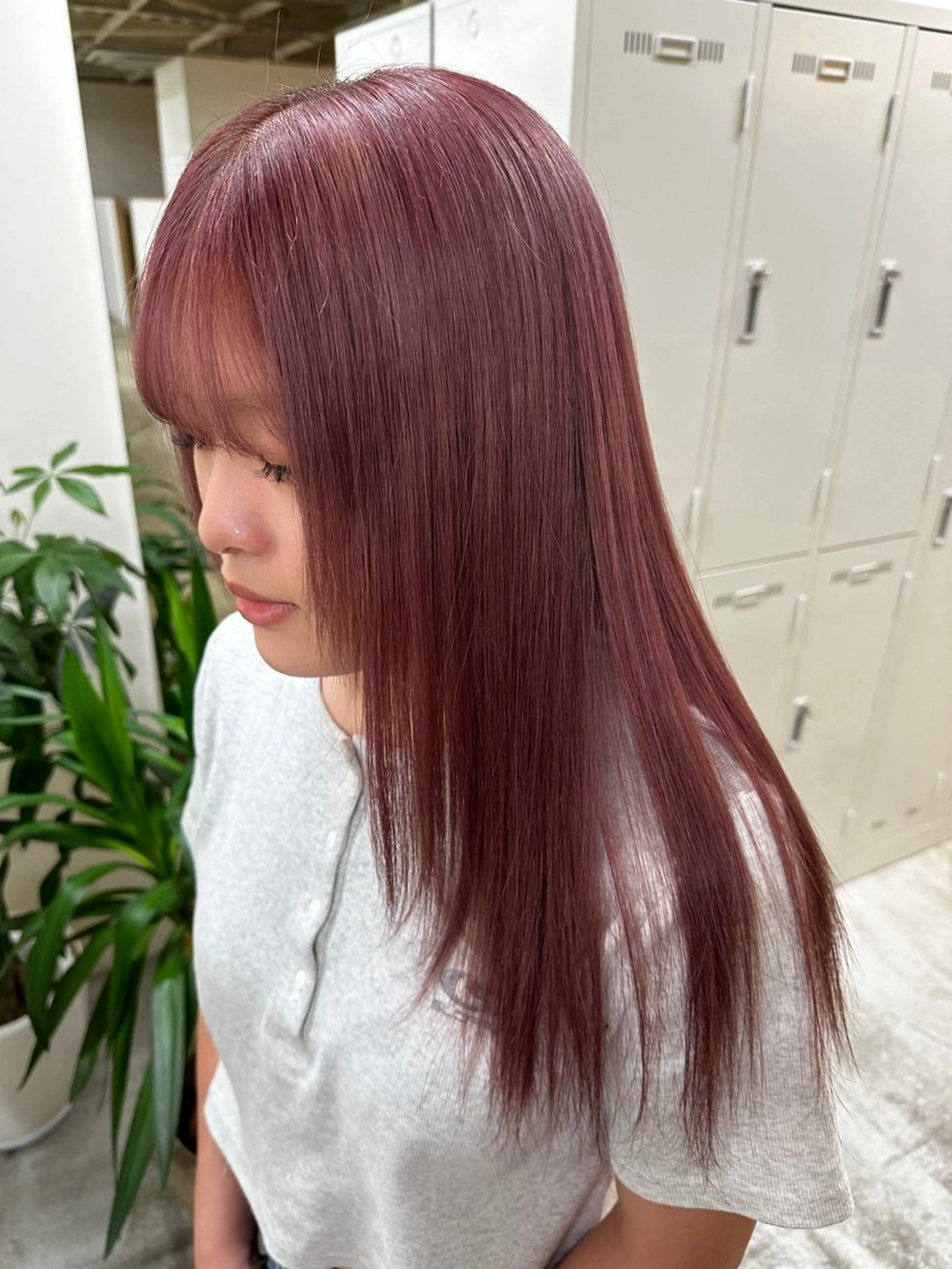 ロング カラー ブリーチ ヘアカラー fand / HINAのヘアスタイル