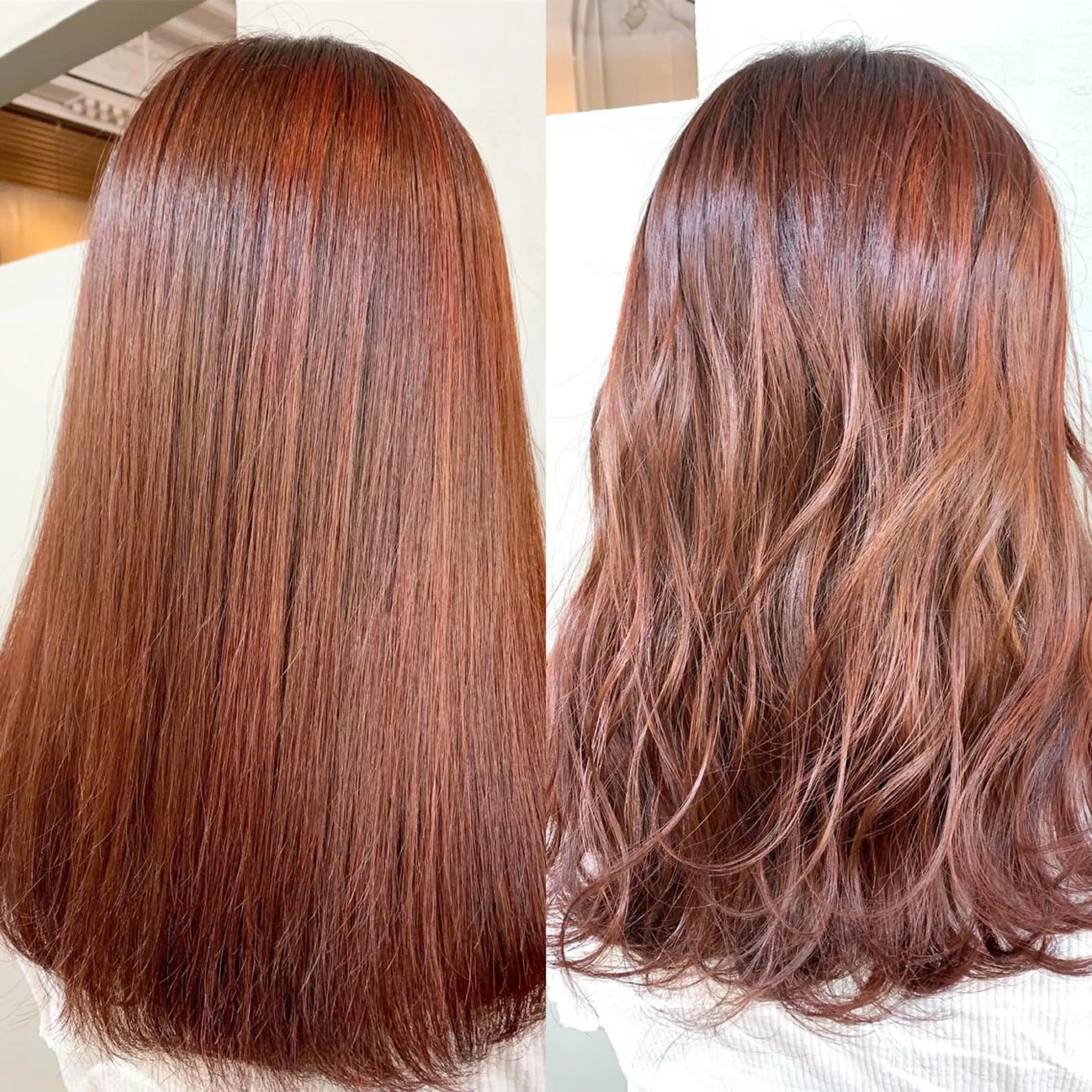 ロング カラー ハイライトカラー レッドカラー ハイライト ブリーチ特化 / share 元太のヘアスタイル