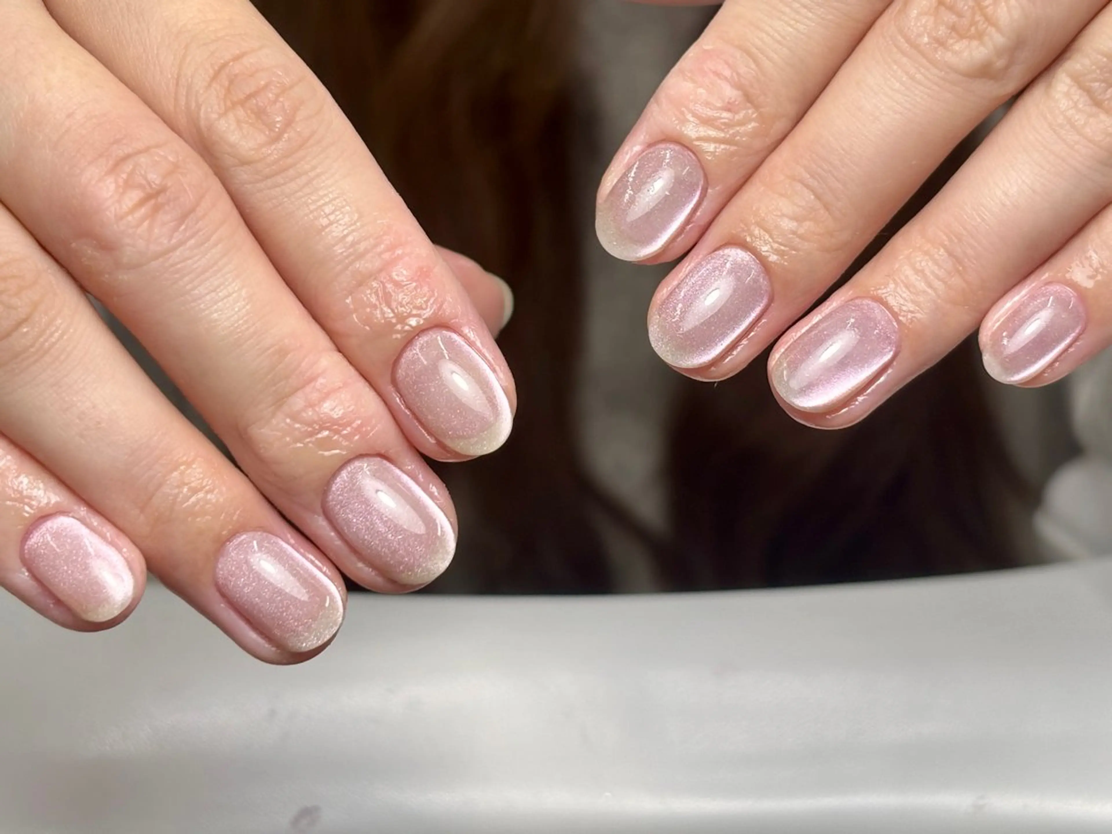 ショート ハンドネイル トゥー フエンのネイルデザイン