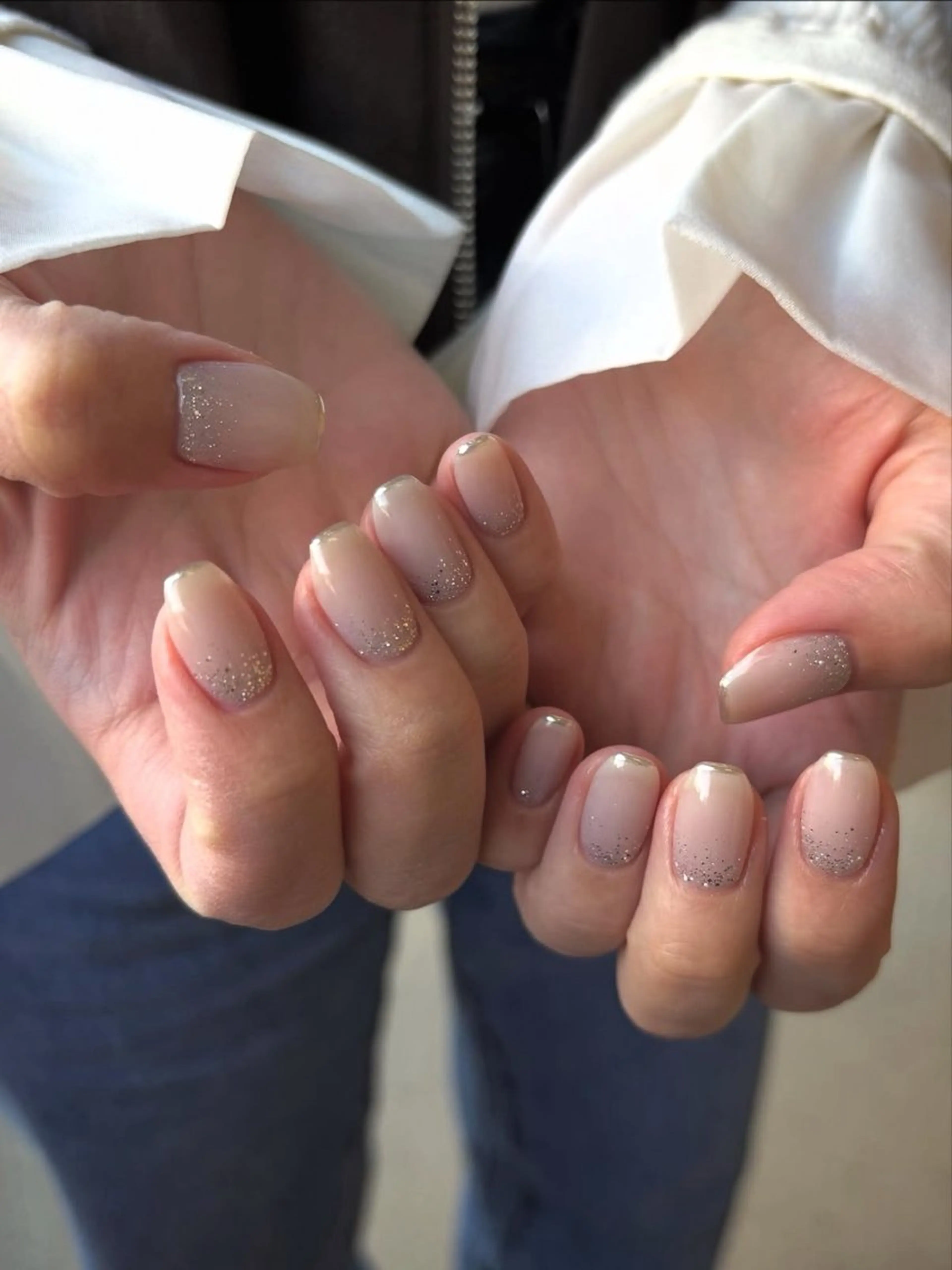 ネイル キラキラネイル シンプルネイル Miu 川越東口ネイルサロンのネイルデザイン