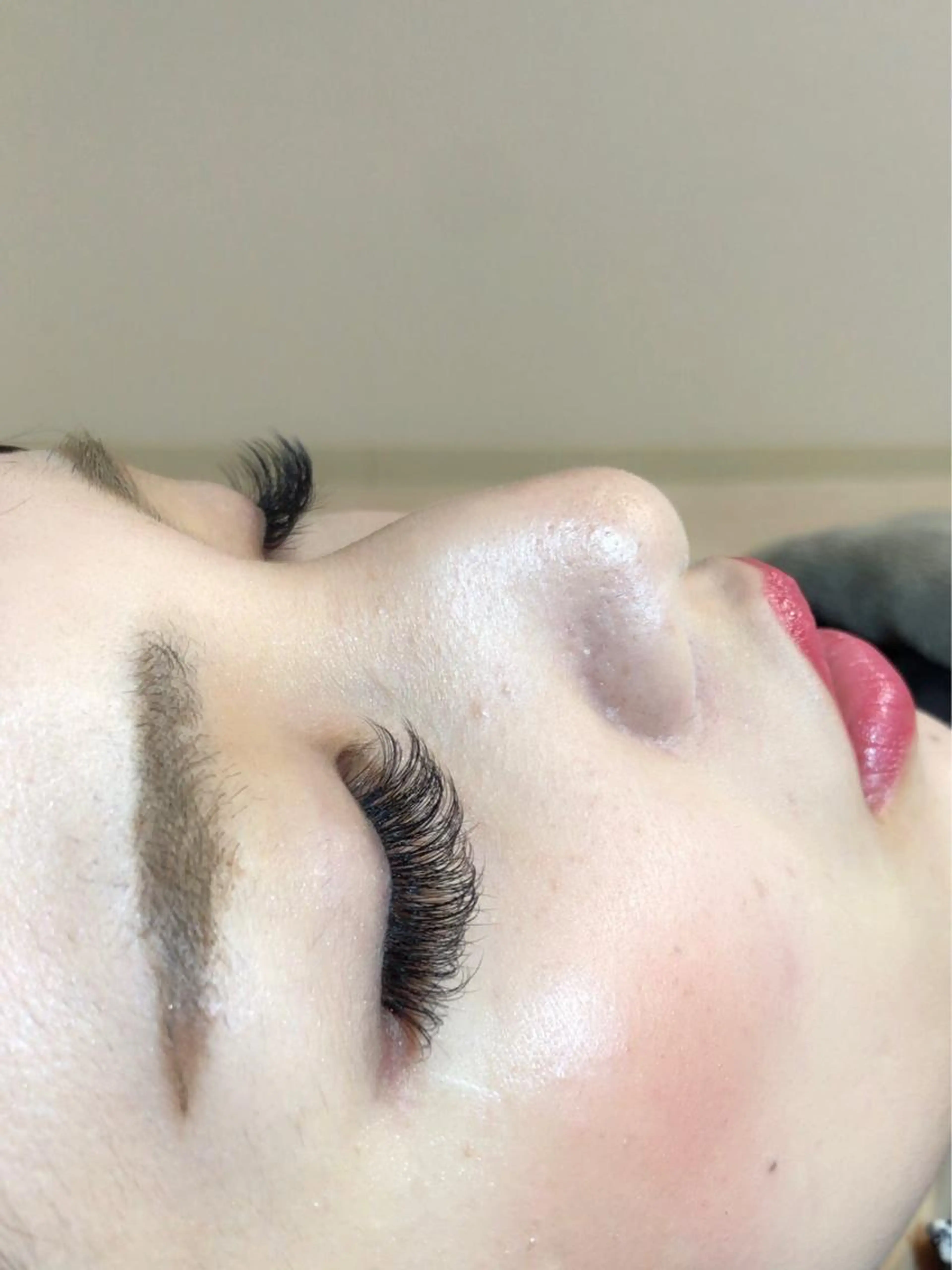 ご新規様❤️フラットラッシュ☆100本＋コーティング美容液付きの写真