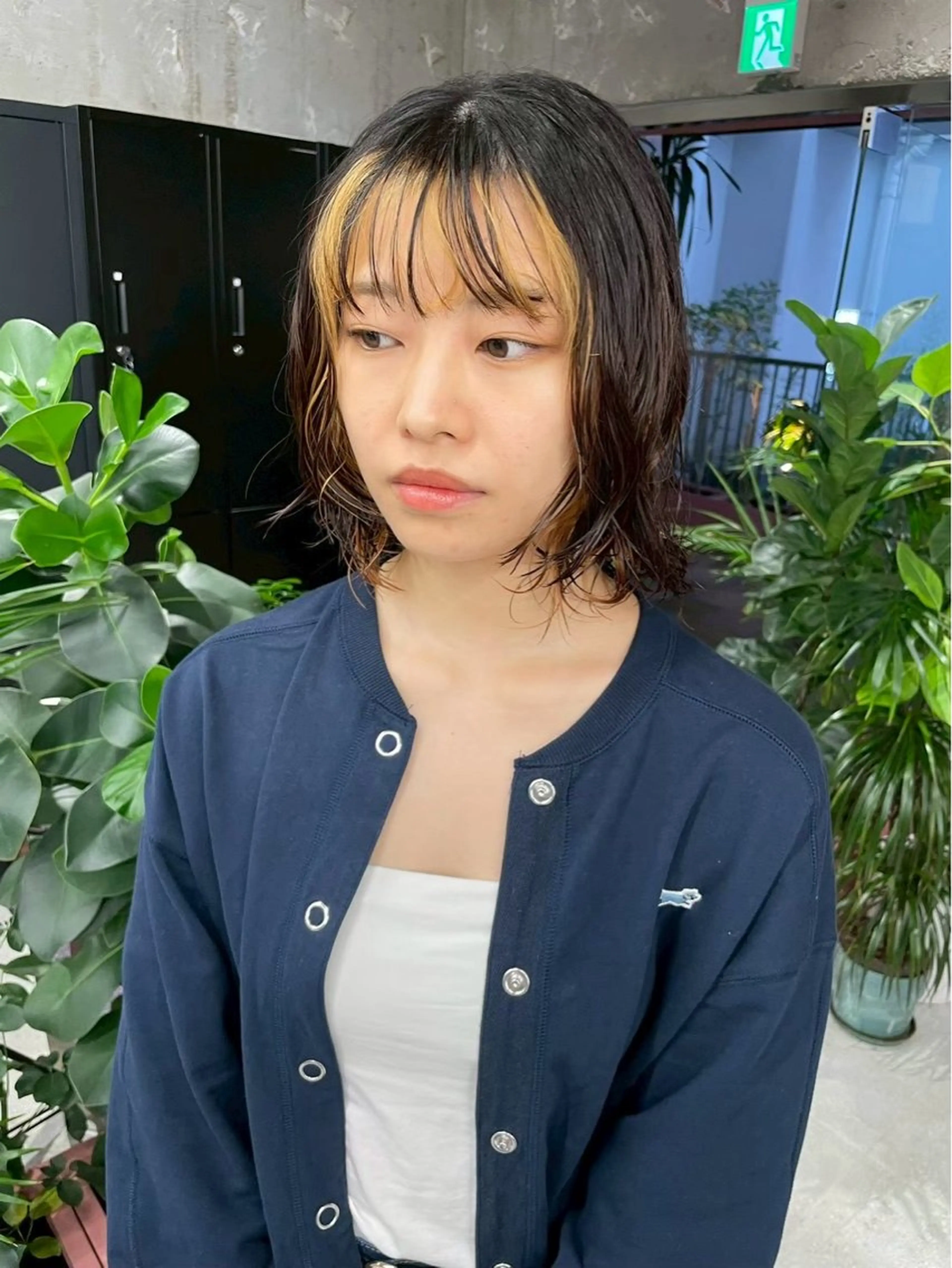 ショート カット パーマ トリートメント MIFA レイヤー／パーマのヘアスタイル