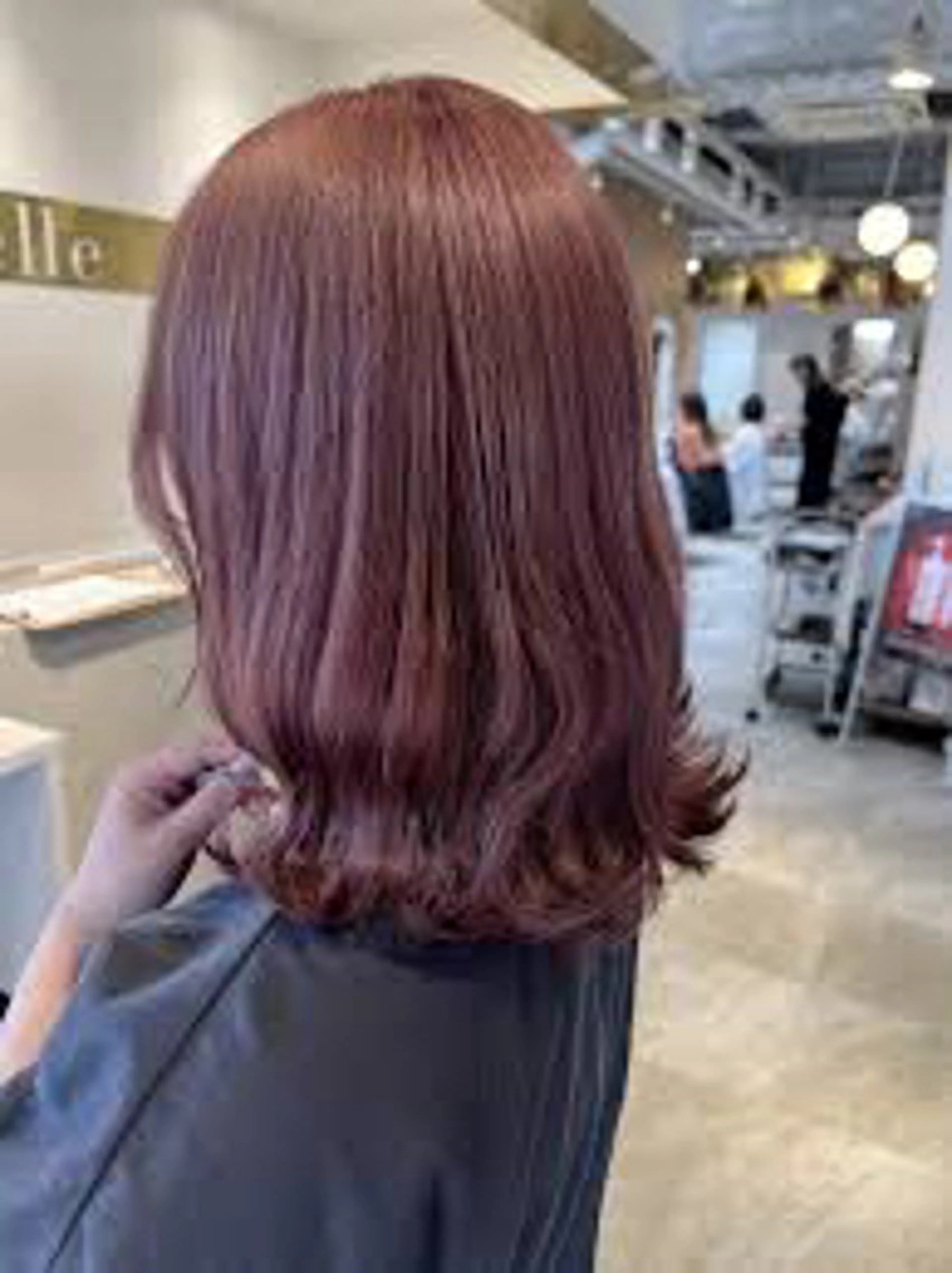 ミディアム カラー PEAR+L/ 小林優斗のヘアスタイル