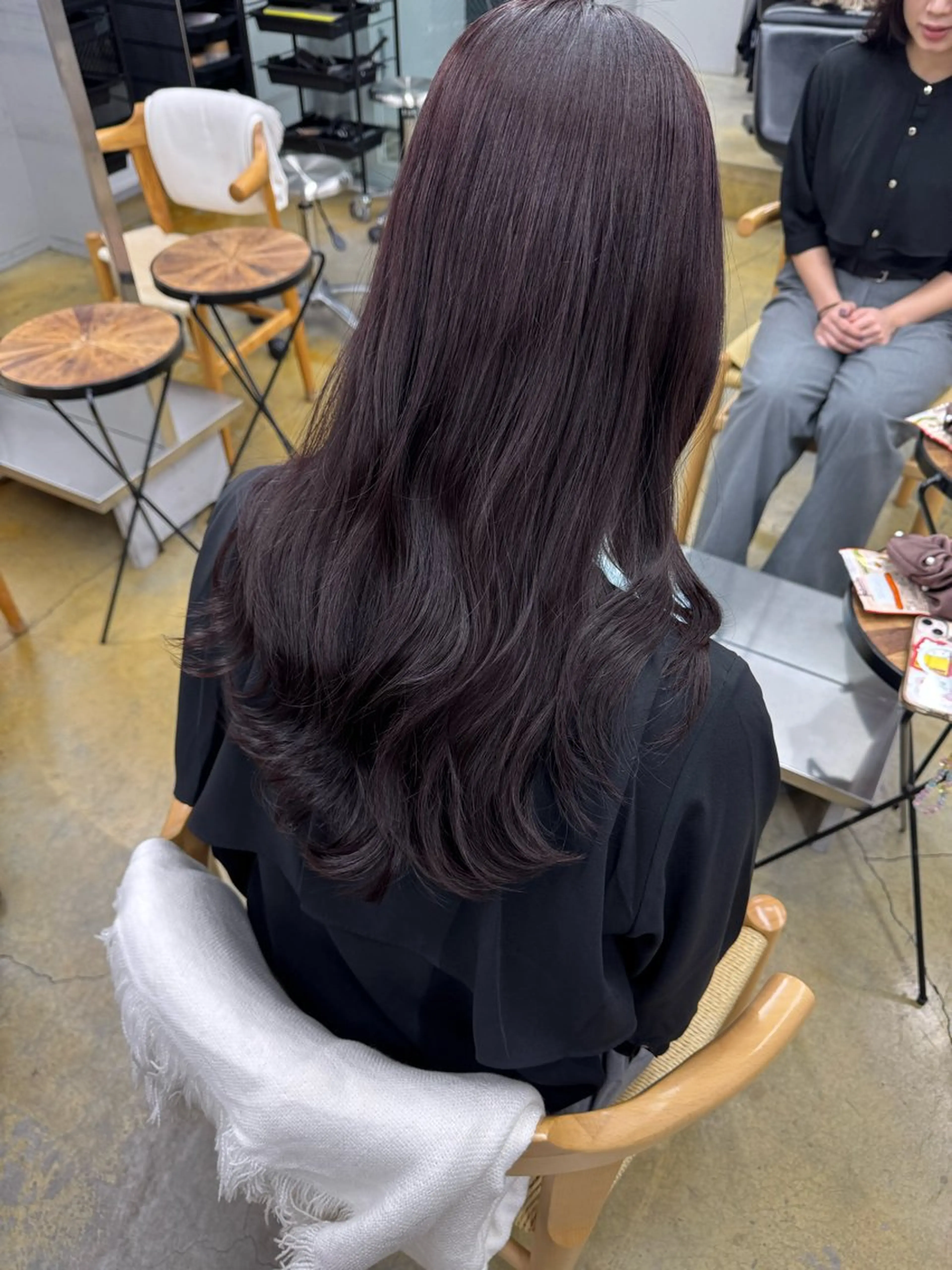 カラー カット ヘアカラー maina/透明感 ベージュ/ブラウンのヘアスタイル