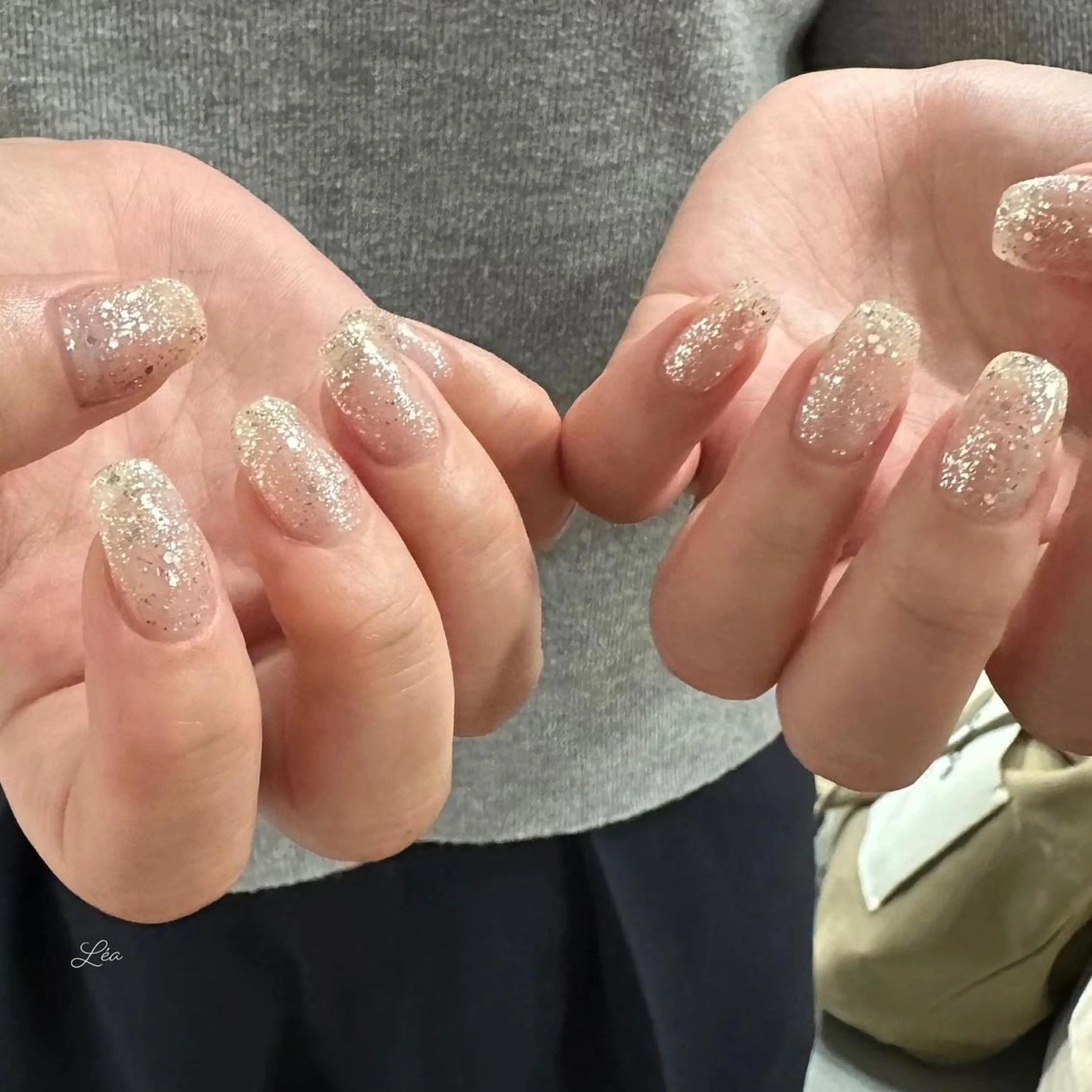 ネイル ジェルネイル パラジェル ソフトジェル Léa nailのネイルデザイン