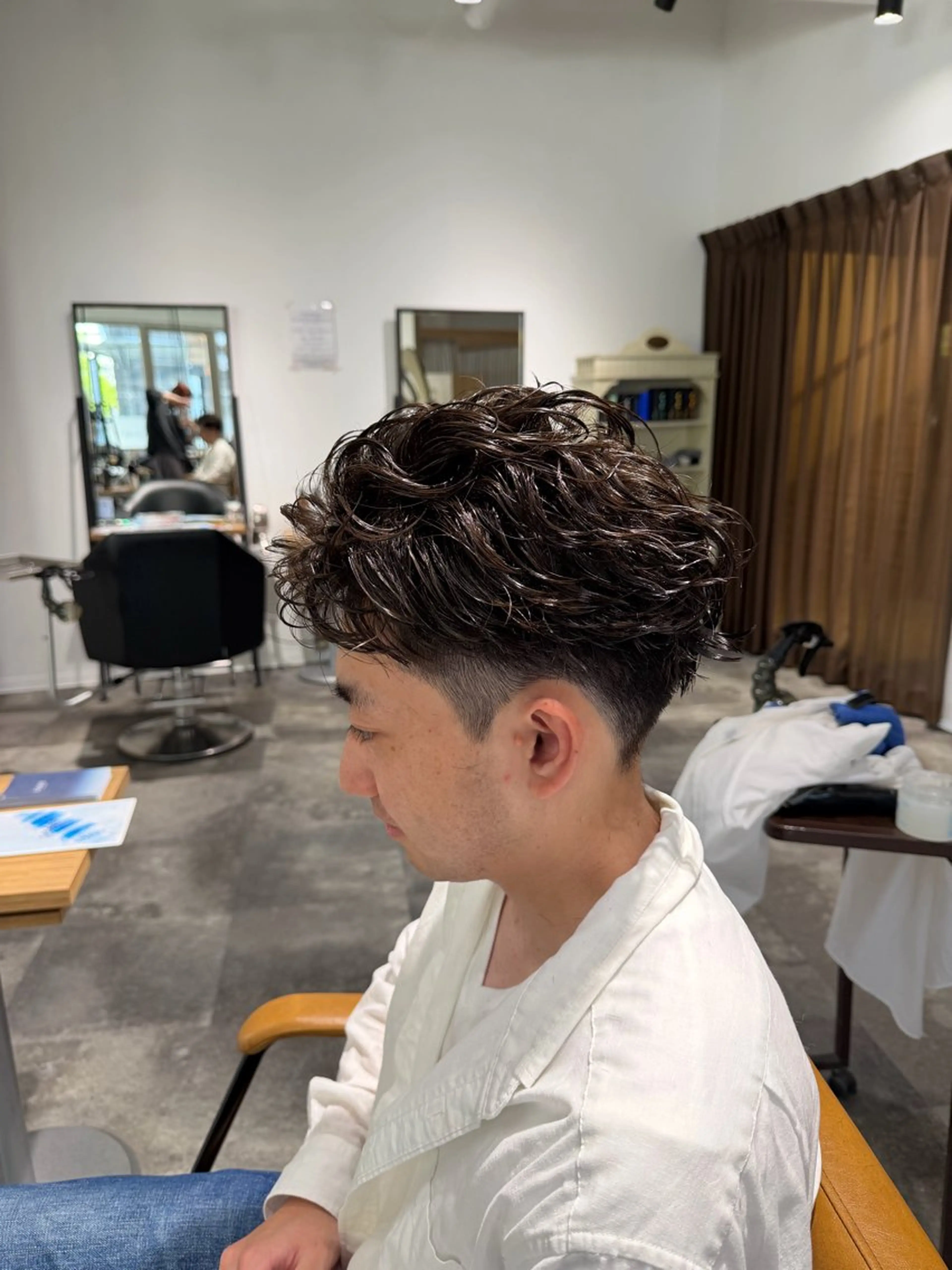 メンズ メンズパーマ パーマ 透明感/暖色カラー いっきのヘアスタイル