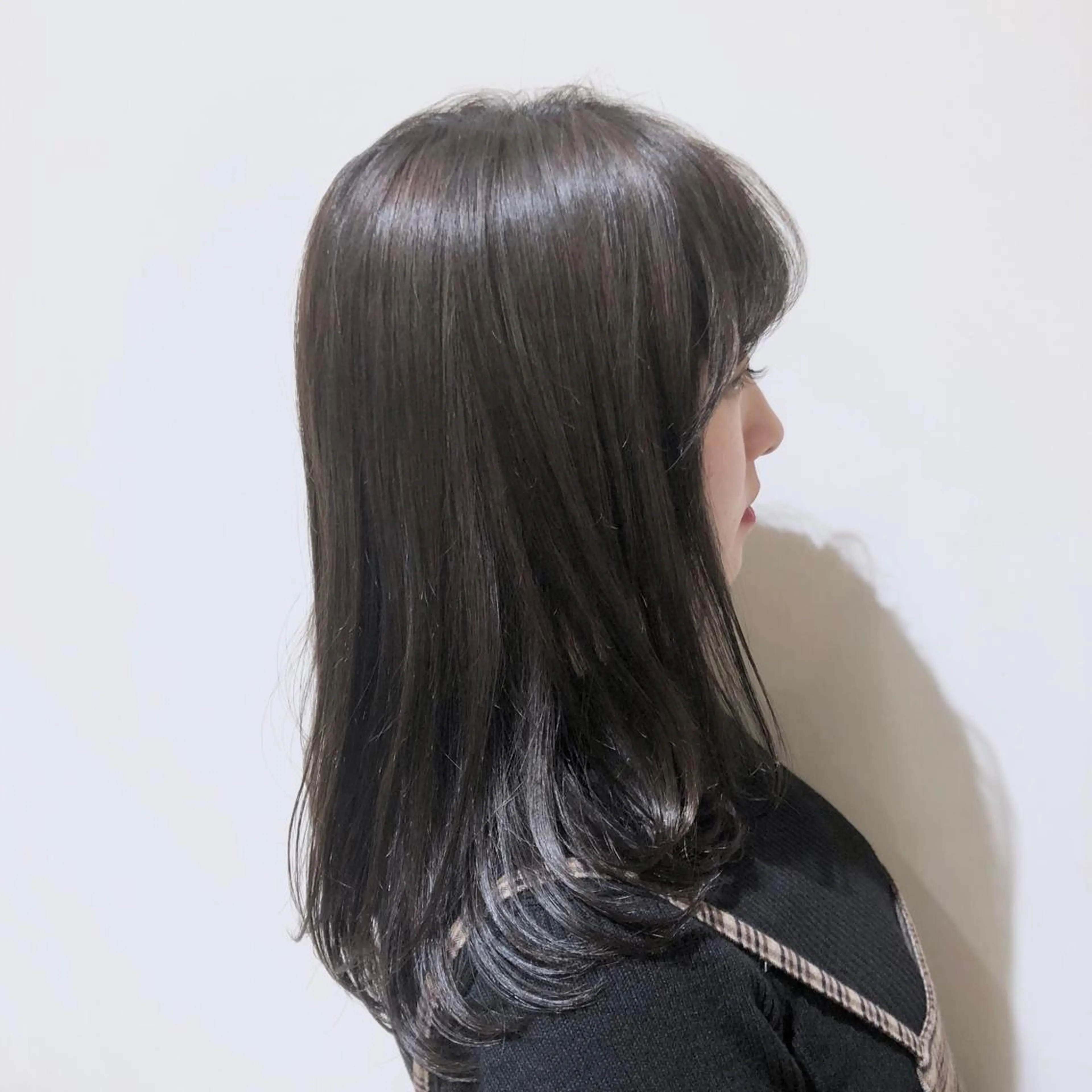 セミロング カラー パーマ ヘアアレンジ バレイヤージュ ベージュカラー ブリーチ ブラウンカラー ショコラベージュ 【ツヤ髪美容師】 ツダケイスケのヘアスタイル