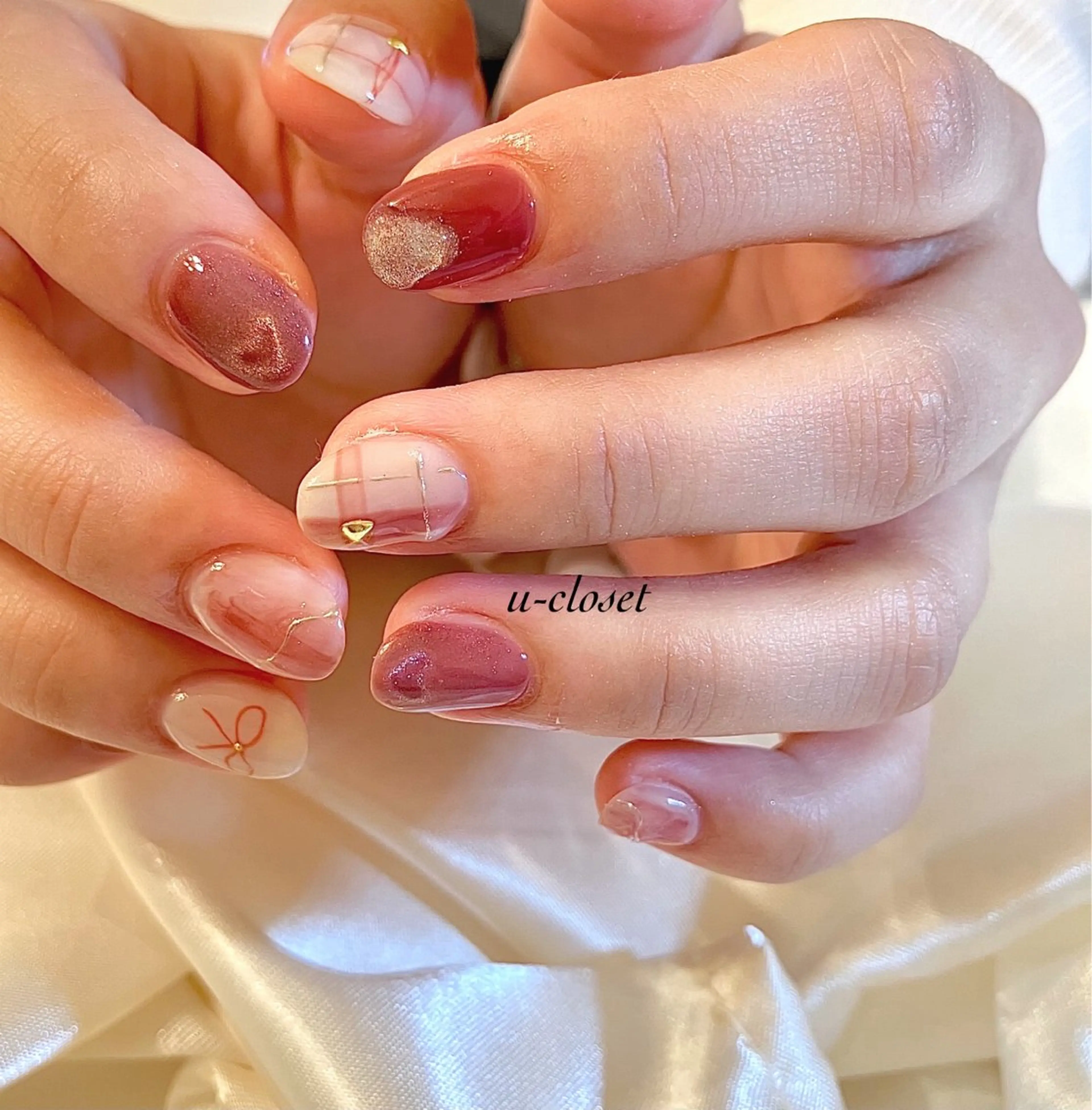 ネイル ハンドネイル u closetのネイルデザイン