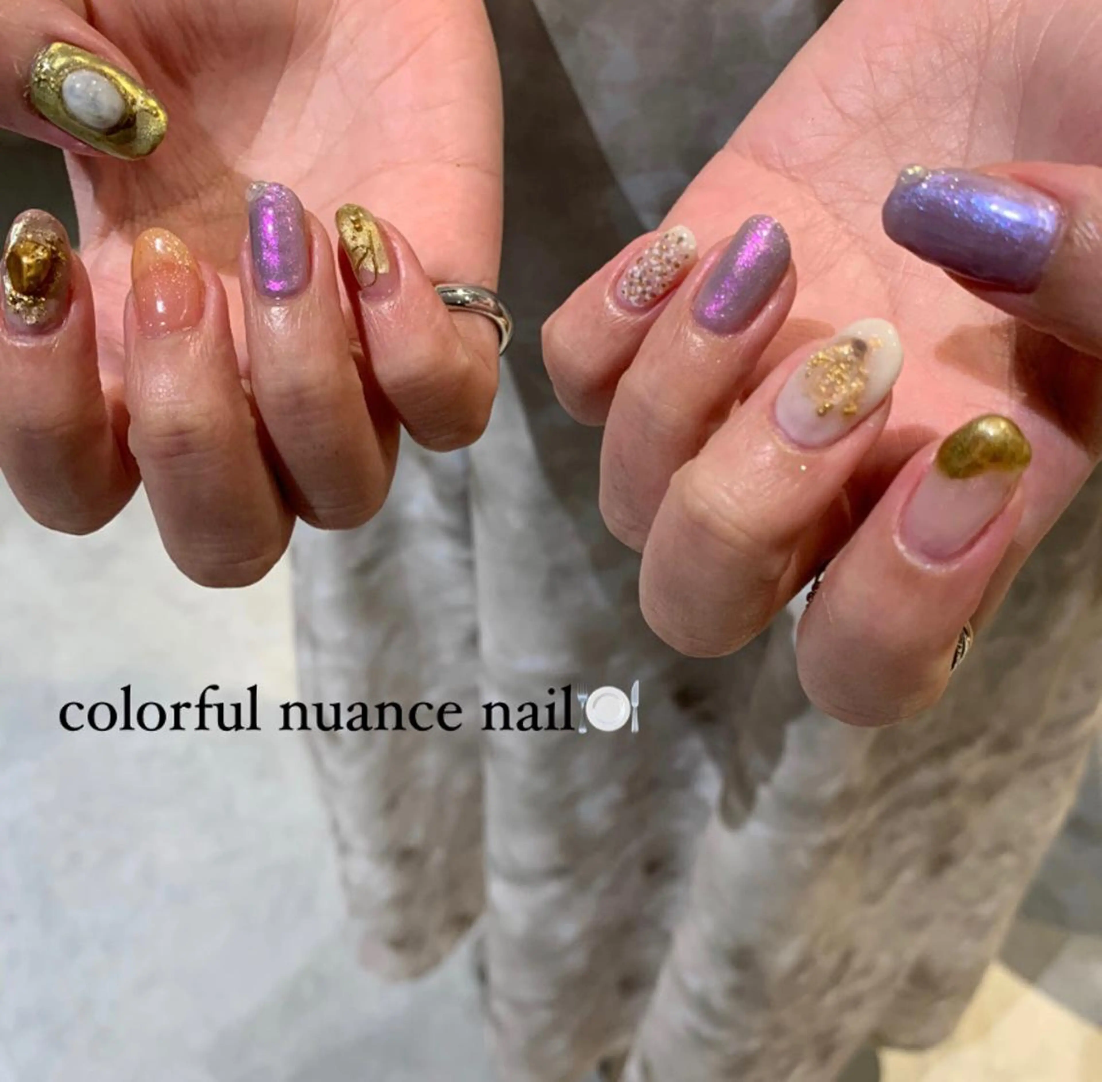 ネイル RISAKO 艶髪モテヘア🎀府中のヘアスタイル