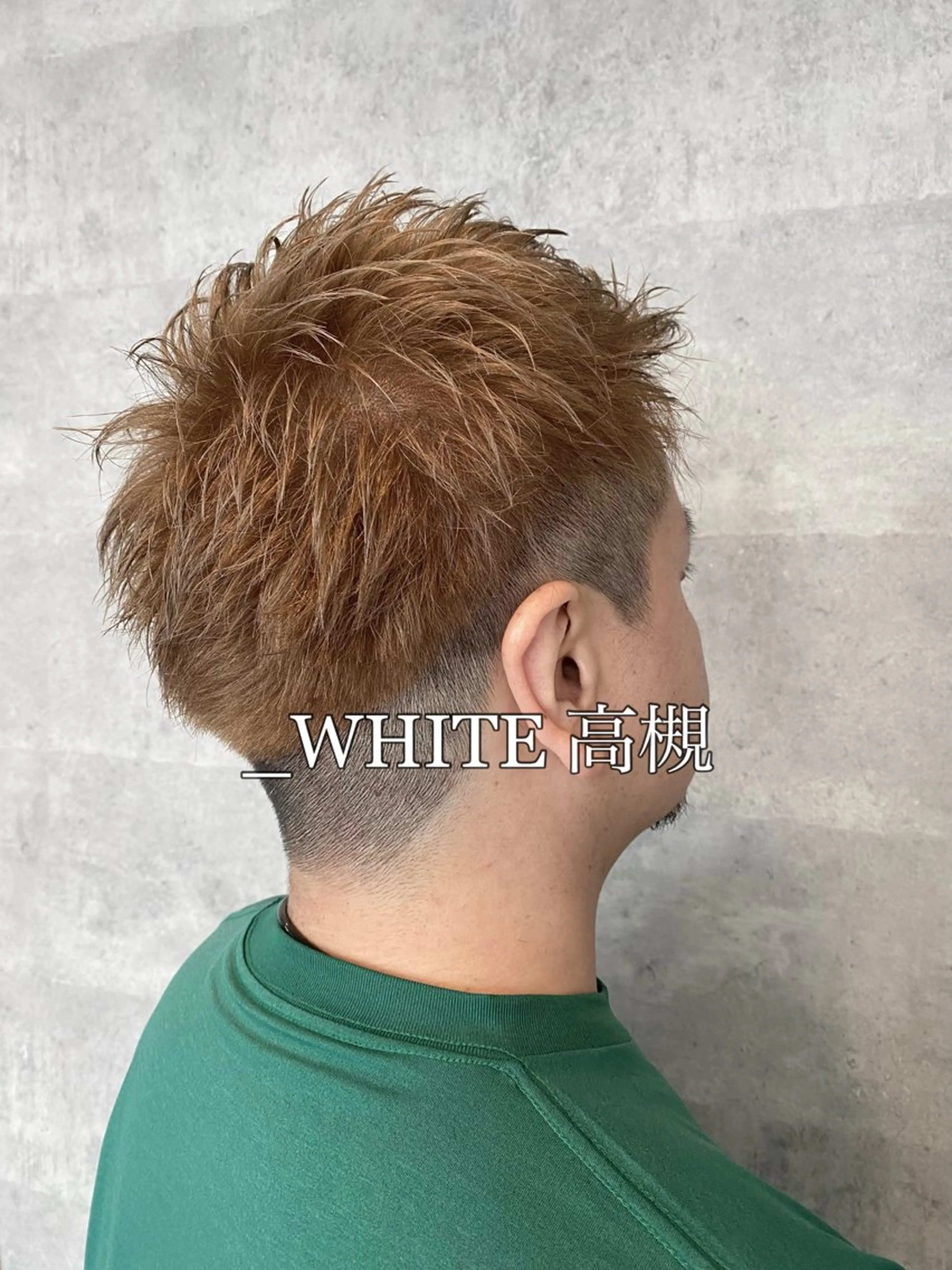 ショート _WHITE 高槻店 平野湧人　/髪質改善のヘアスタイル