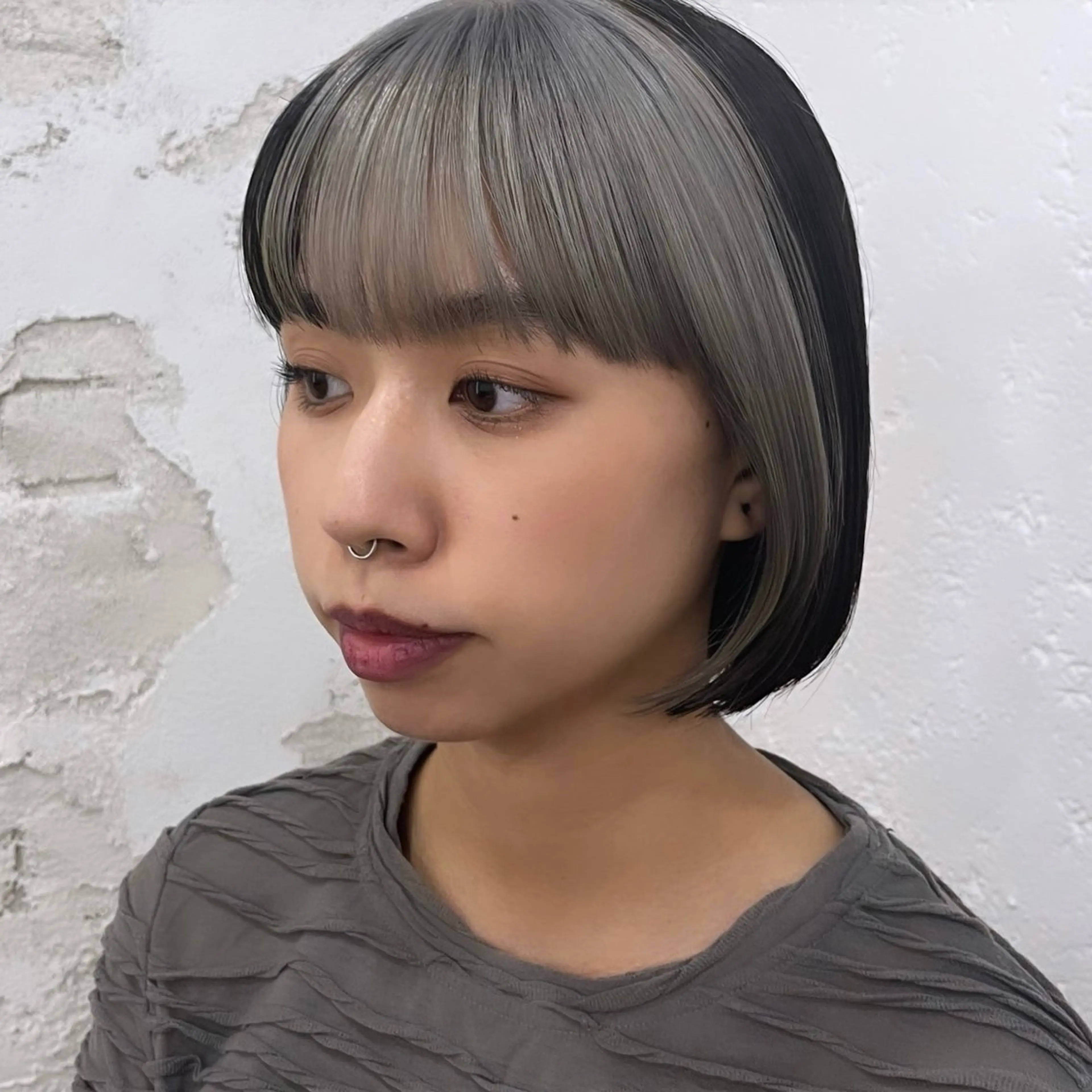 ショート カラー ヘアアレンジ ヘアカラー トリートメント ヘアセット 𝐠𝐢𝐫𝐥𝐲 𝐦𝐨𝐝𝐞🖤のヘアスタイル