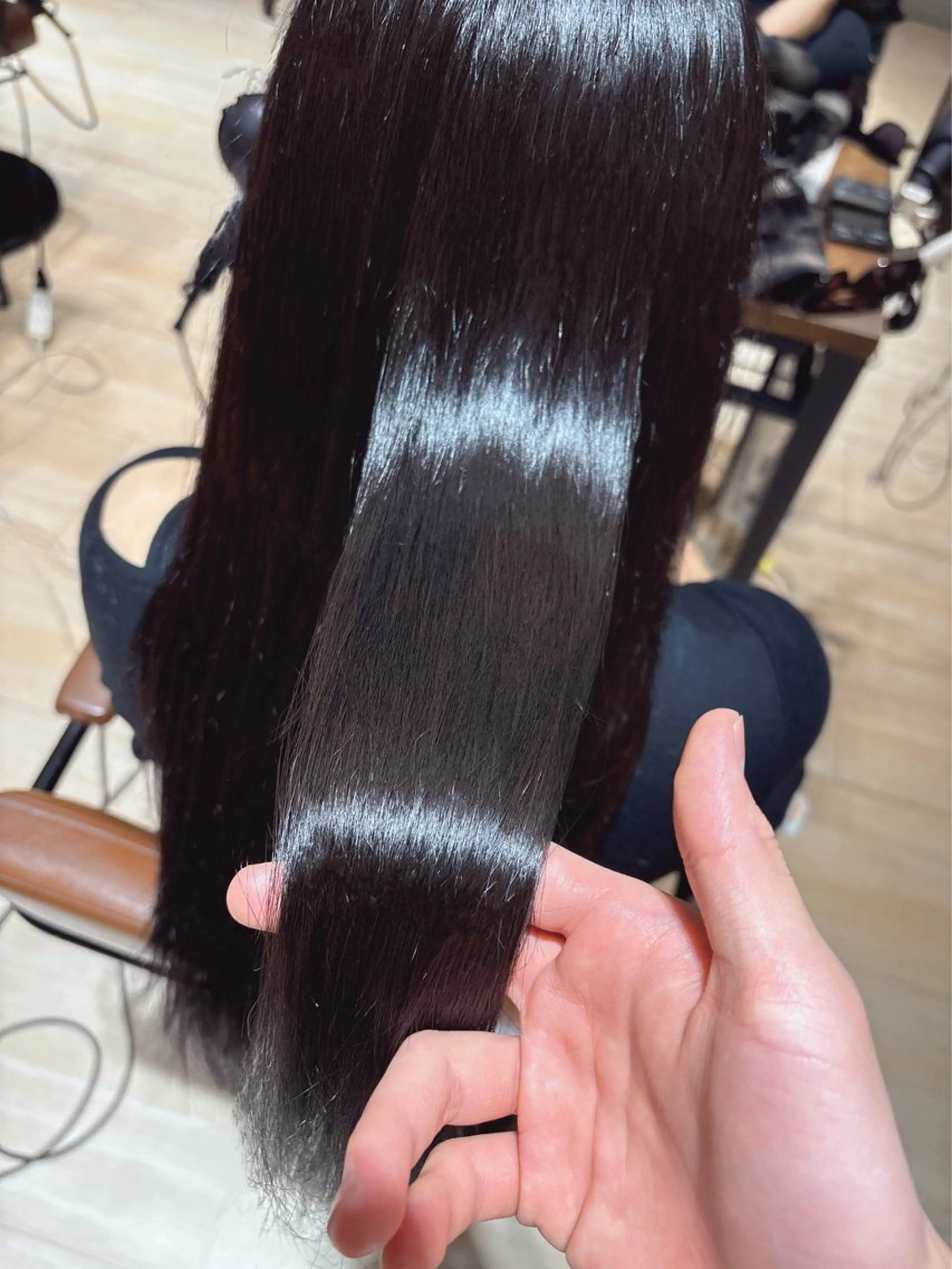 ロング トリートメント 山本 忠臣のヘアスタイル