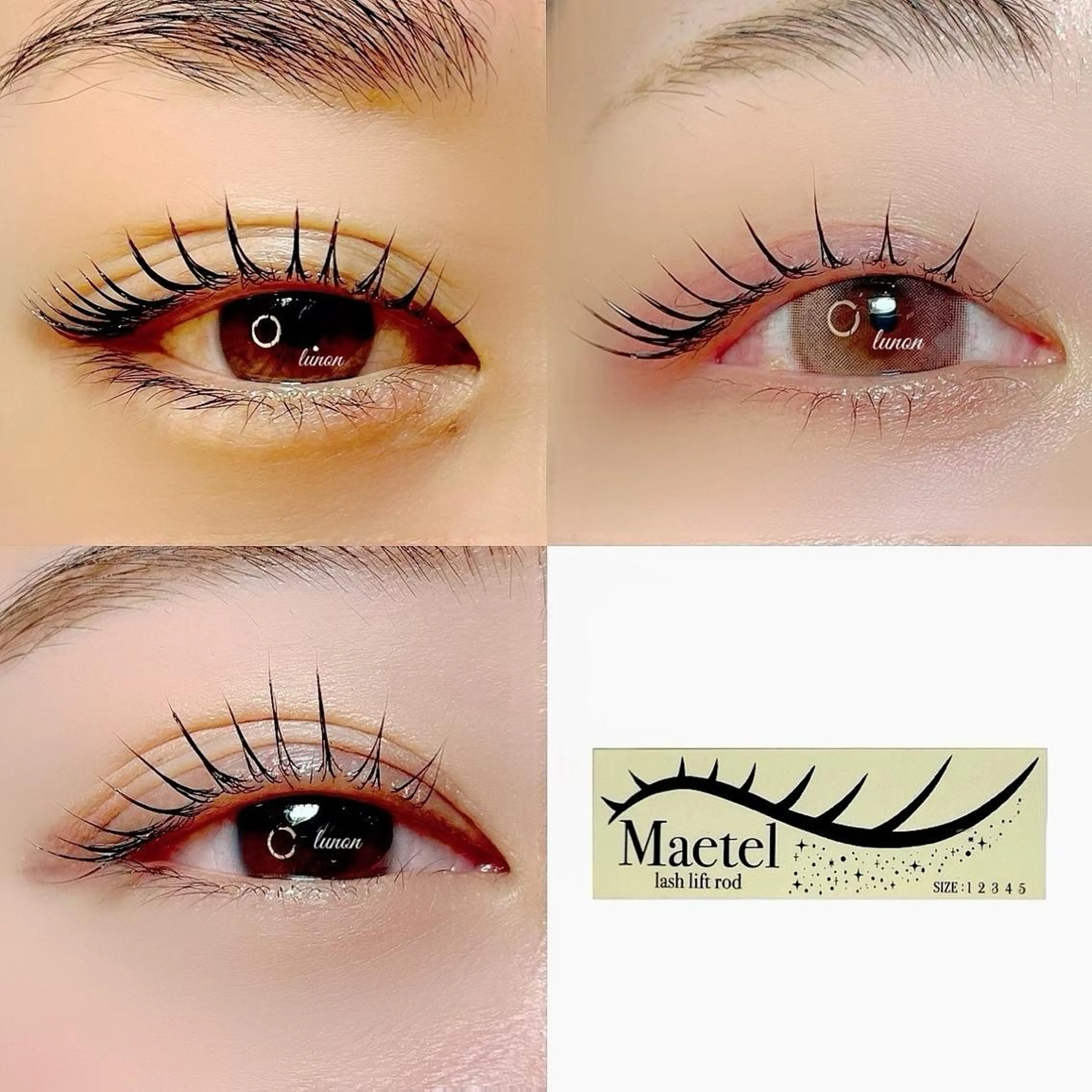 マツエク・マツパ Lunon にしむらのマツエク・マツパデザイン