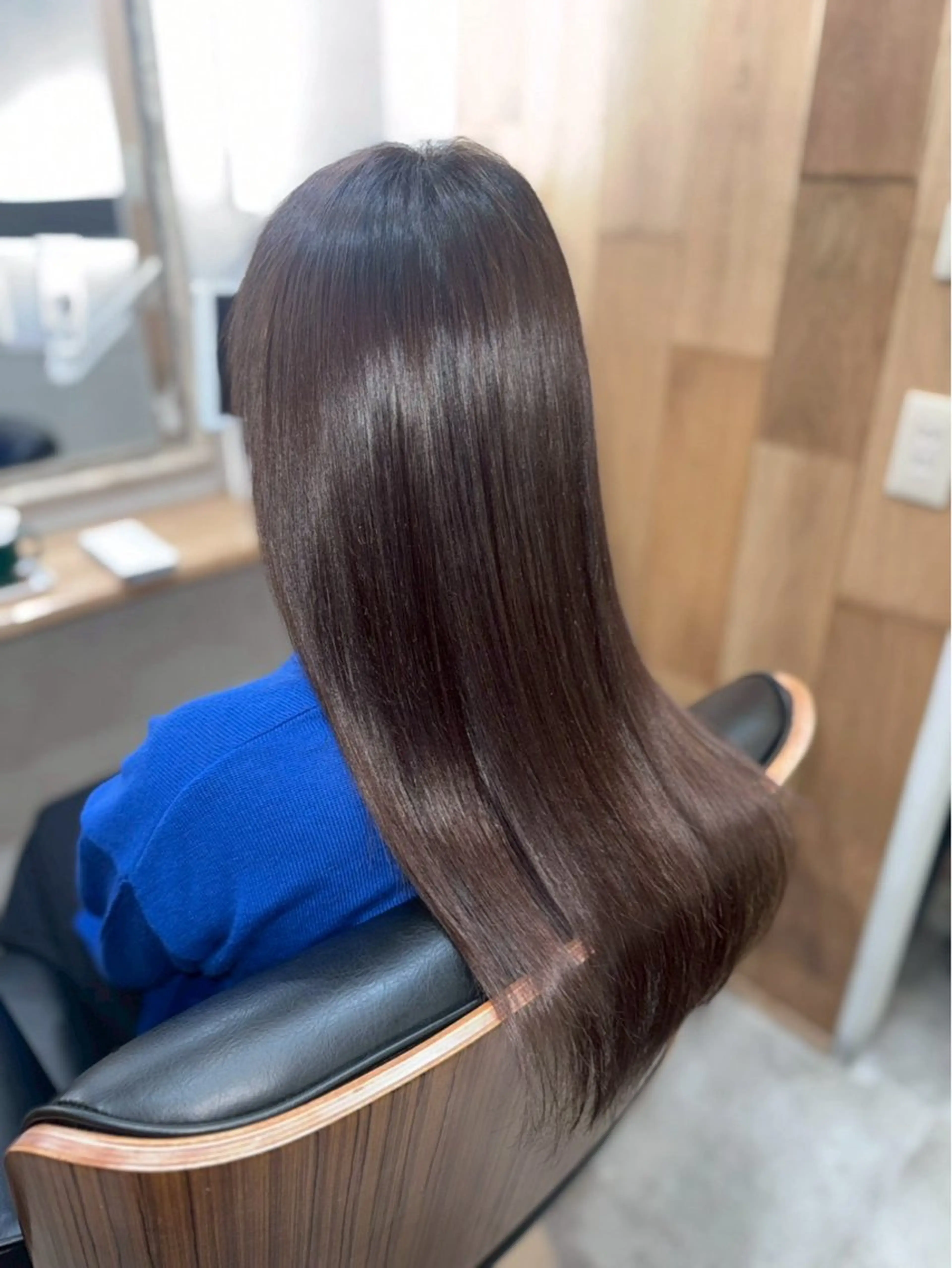 ロング カット トリートメント 白鳥 正孝のヘアスタイル