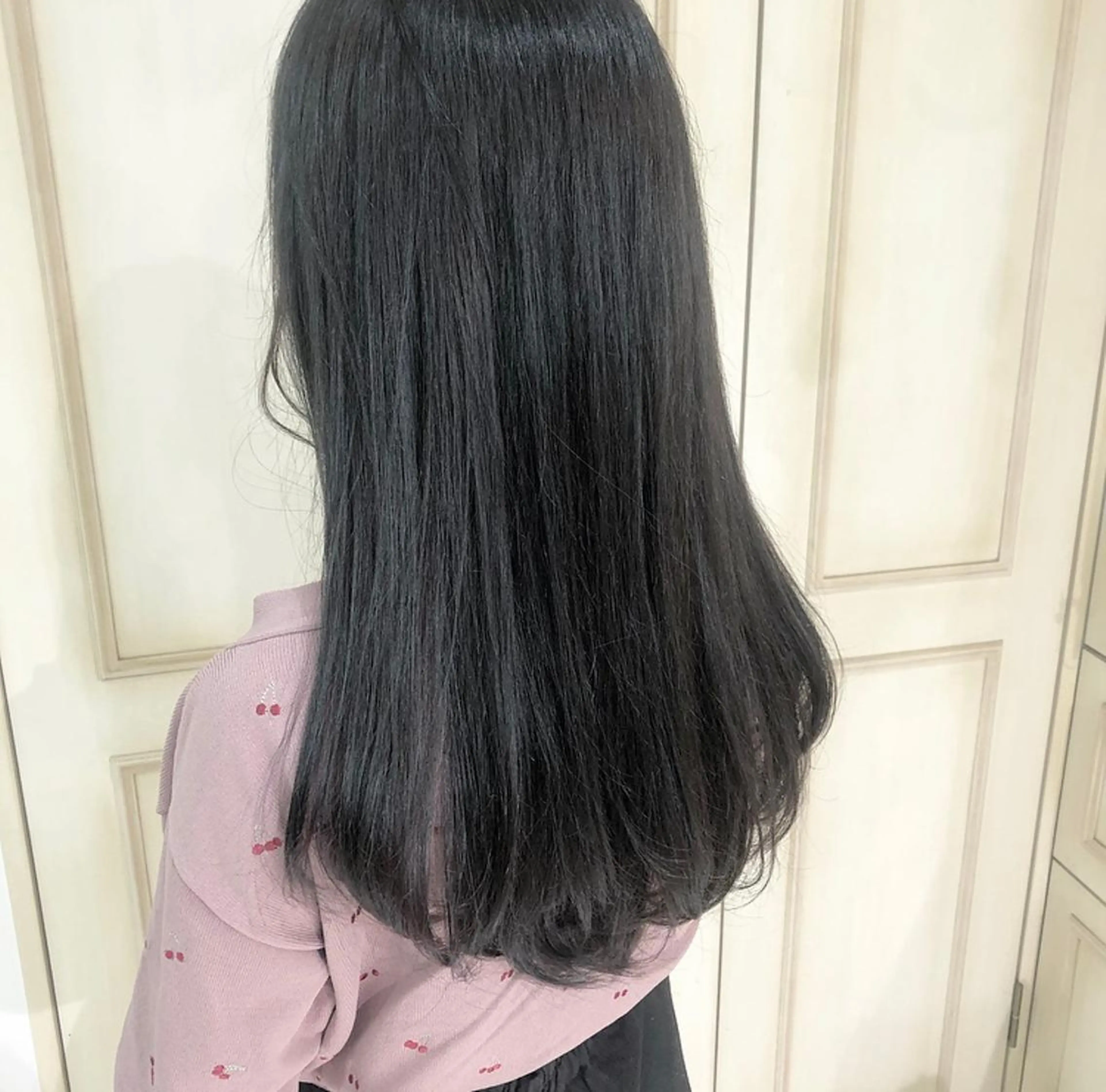 ロング カラー ヘアアレンジ 透明感カラー グレージュ 透明感カラー 古山 結季🌙🖤のヘアスタイル