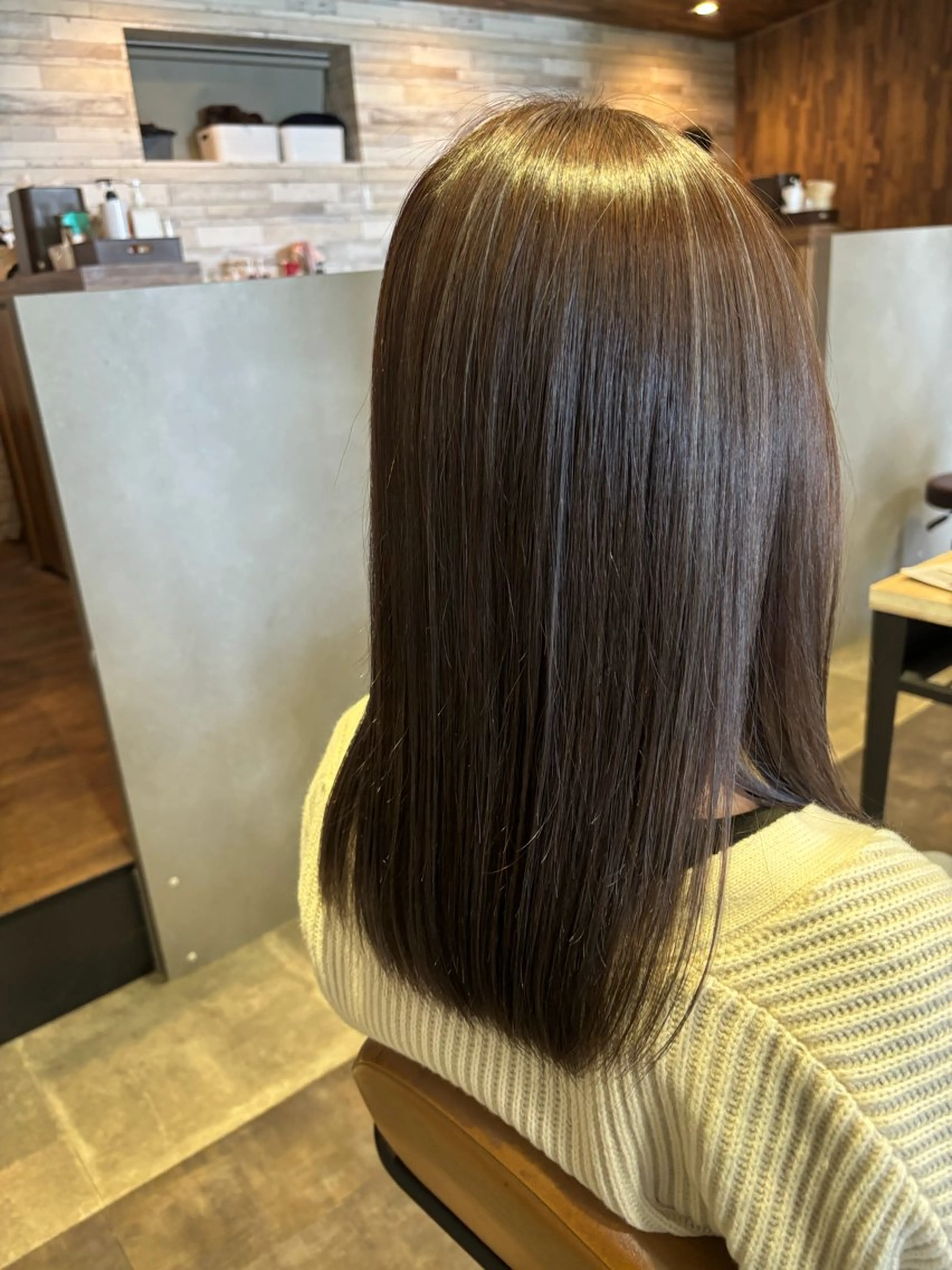 カラー ブルーカラー 透明感カラー ハイライトカラー ヘアカラー Nakamura Ruruのヘアスタイル