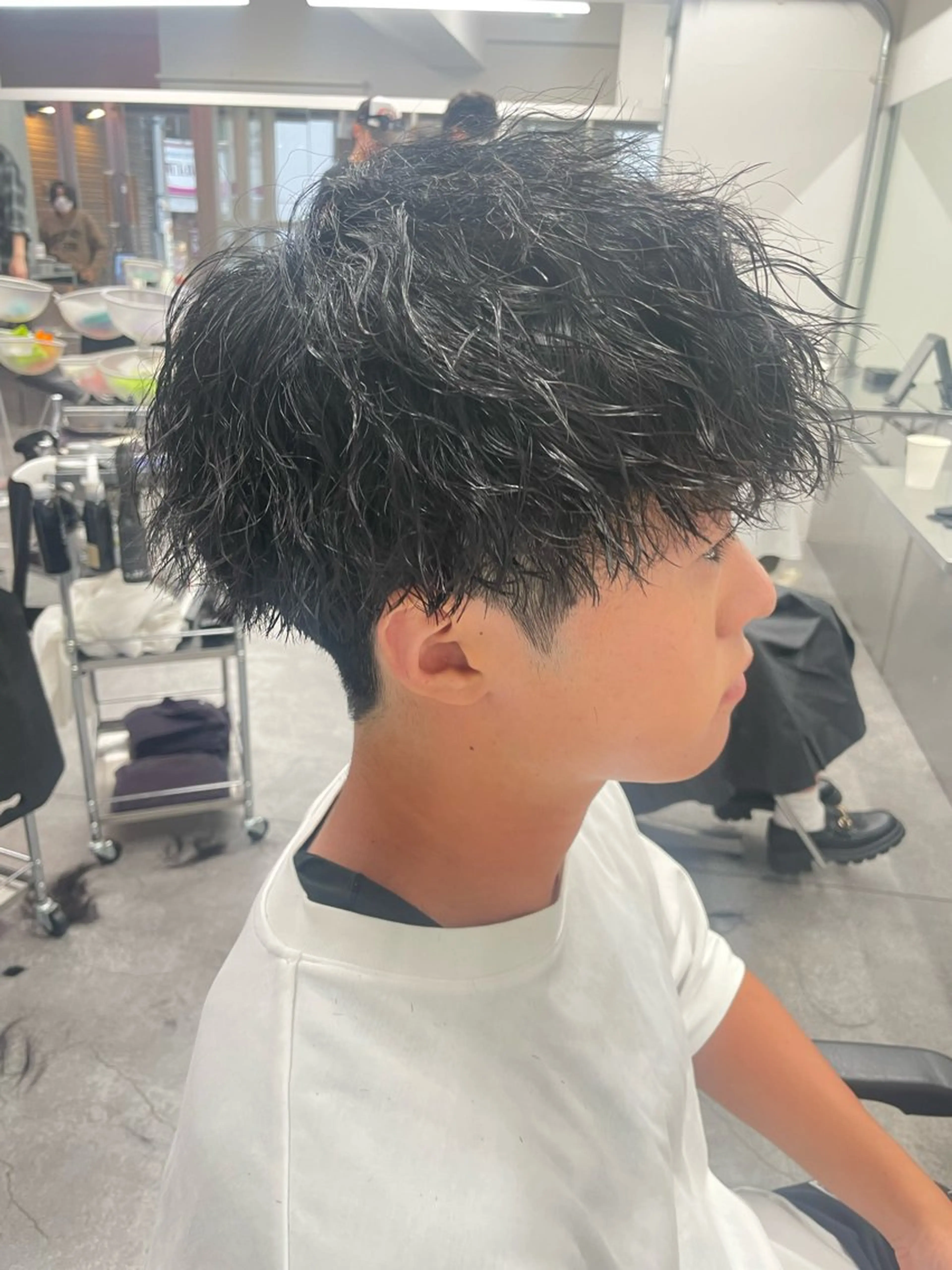 パーマ メンズ カット パーマ 町田エリアＮｏ．１/ パーマ特化/太田京希のヘアスタイル