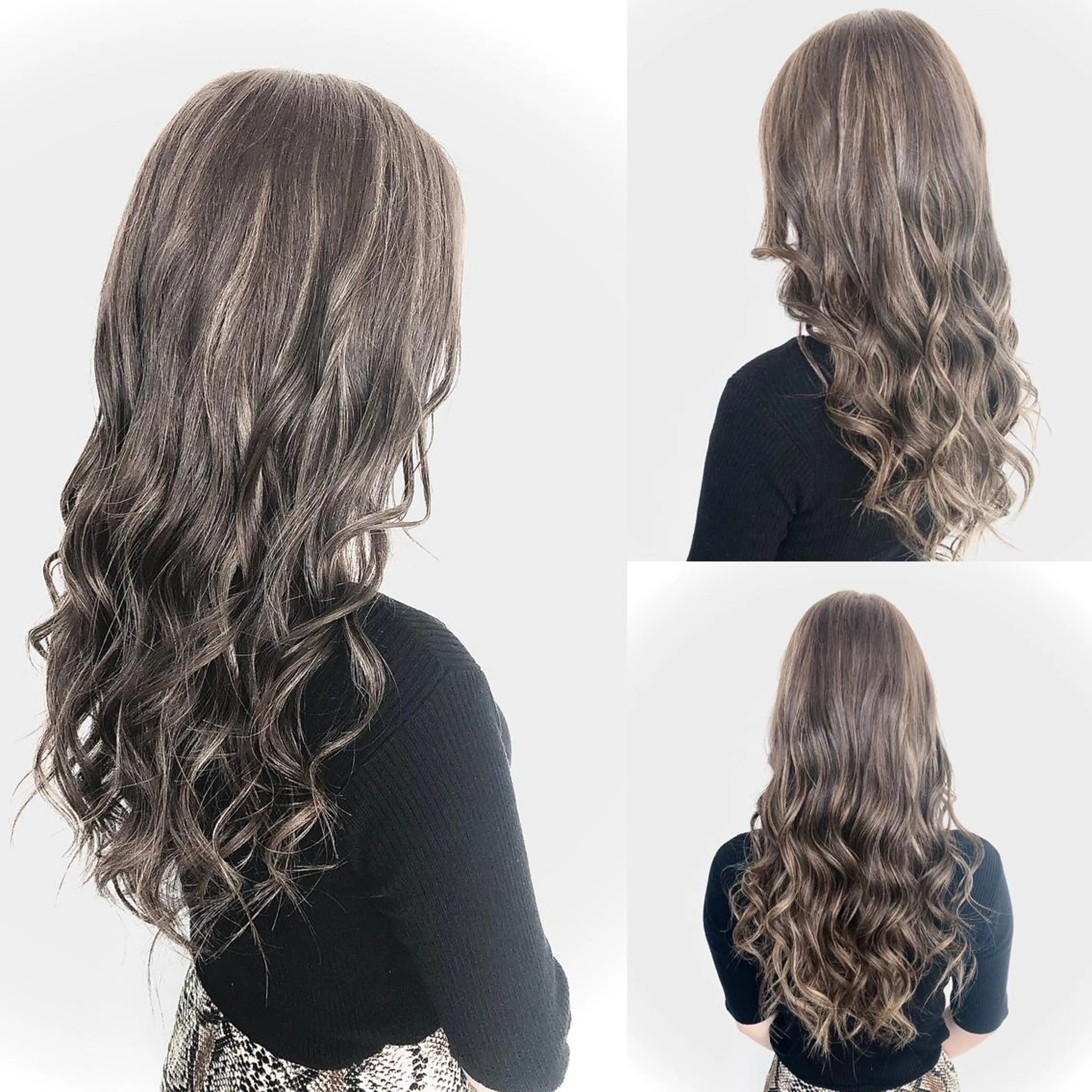 ✨期間限定✨💙カット＋透明感ダブルカラー💙ブリーチ無しで明るい透明感カラー✨の写真