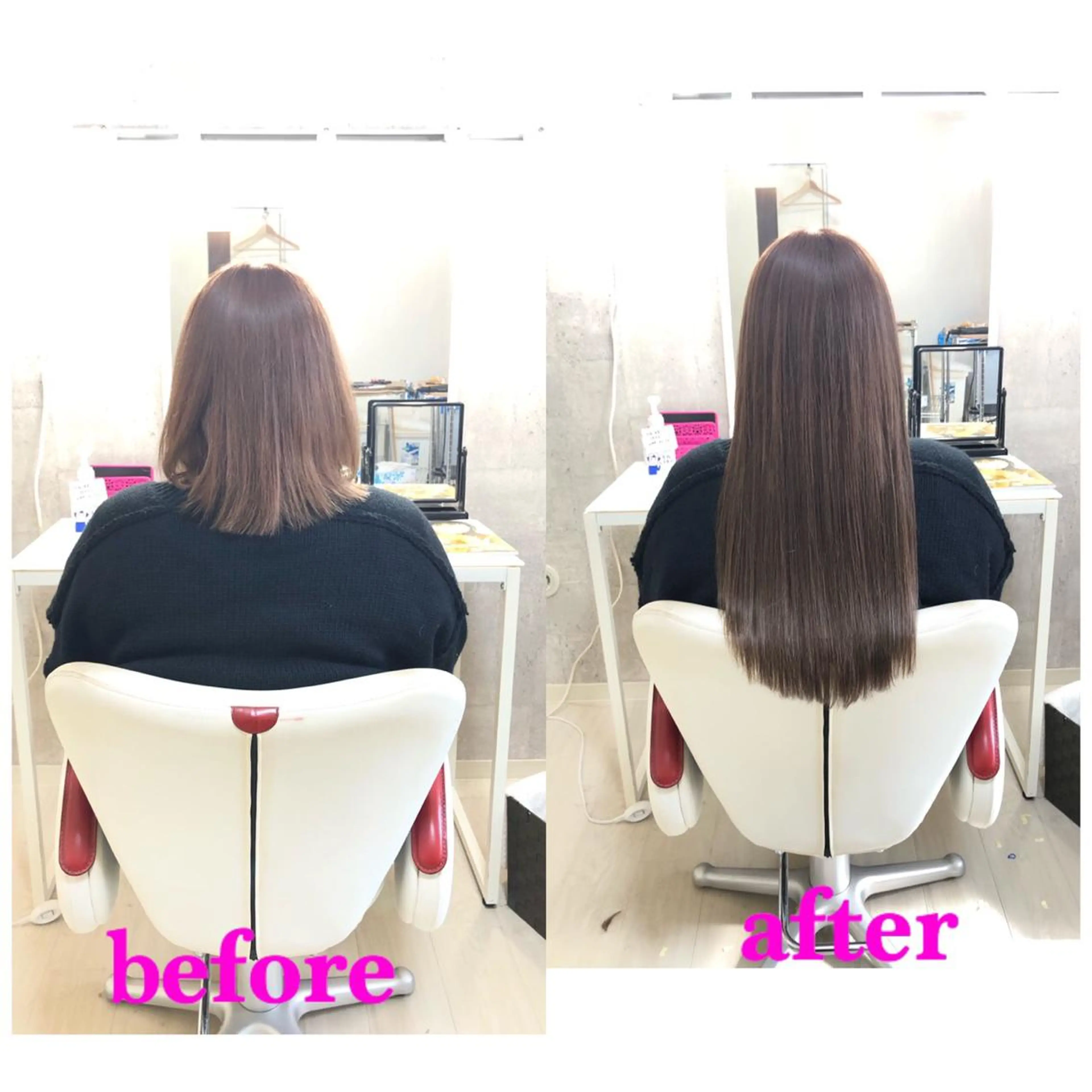 ロング エクステ 🌸ドレスアップ 心斎橋店🌸のヘアスタイル