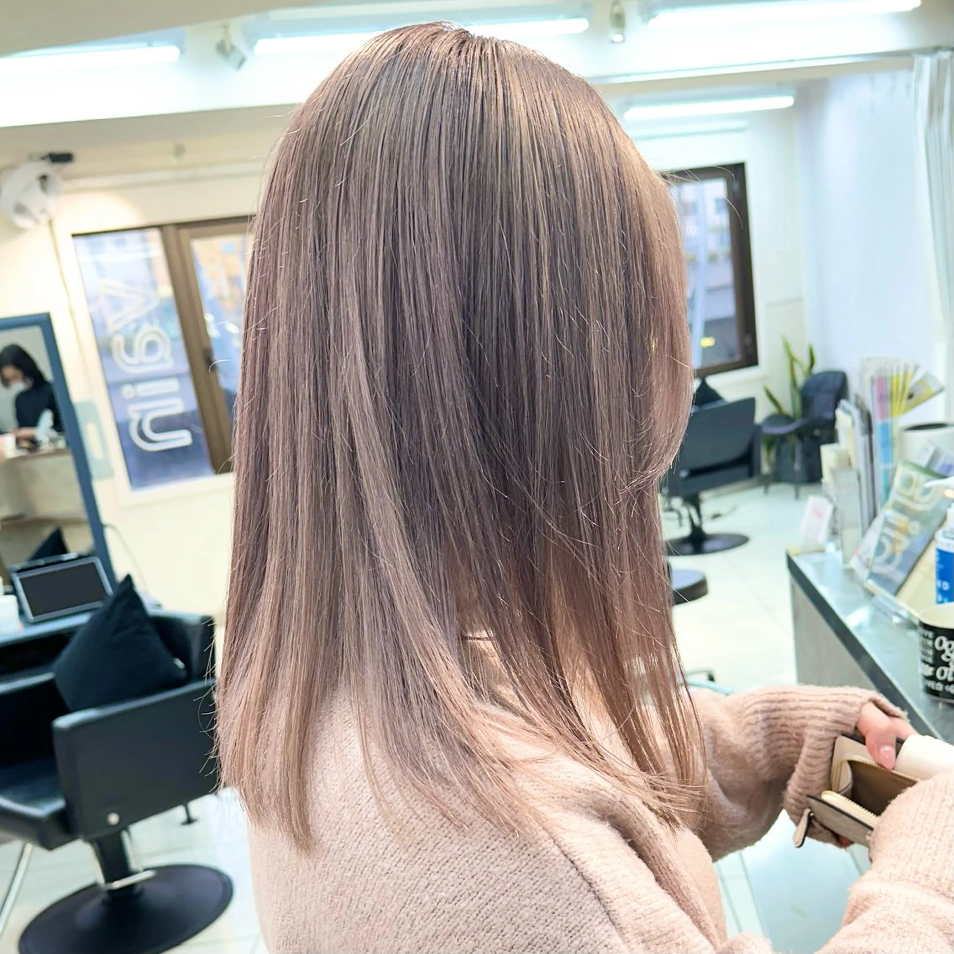 ミディアム 透明感カラー / Rio👶🏻💞のヘアスタイル