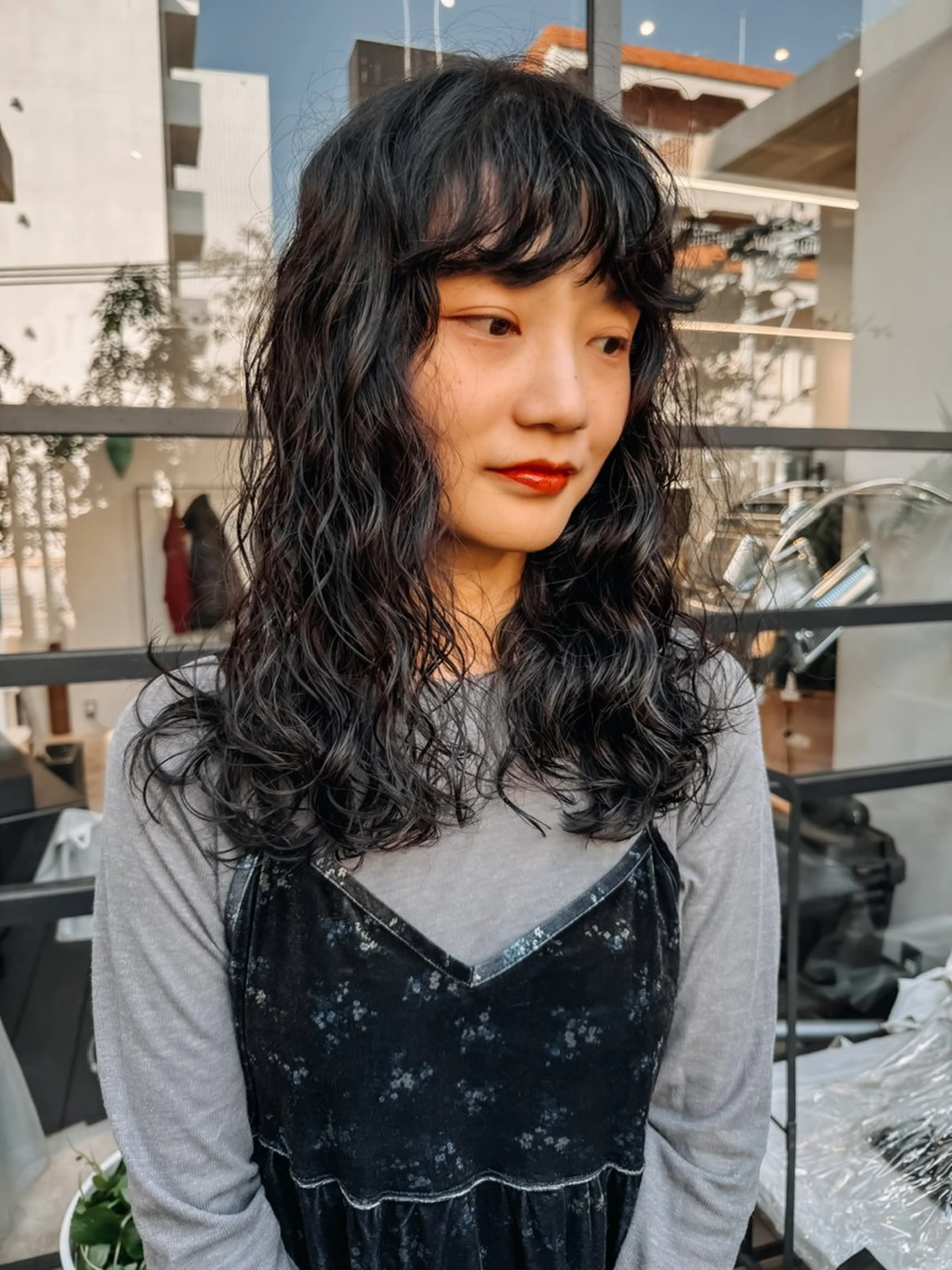 【当日予約◎】カット+ハードパーマ+トリートメントの写真