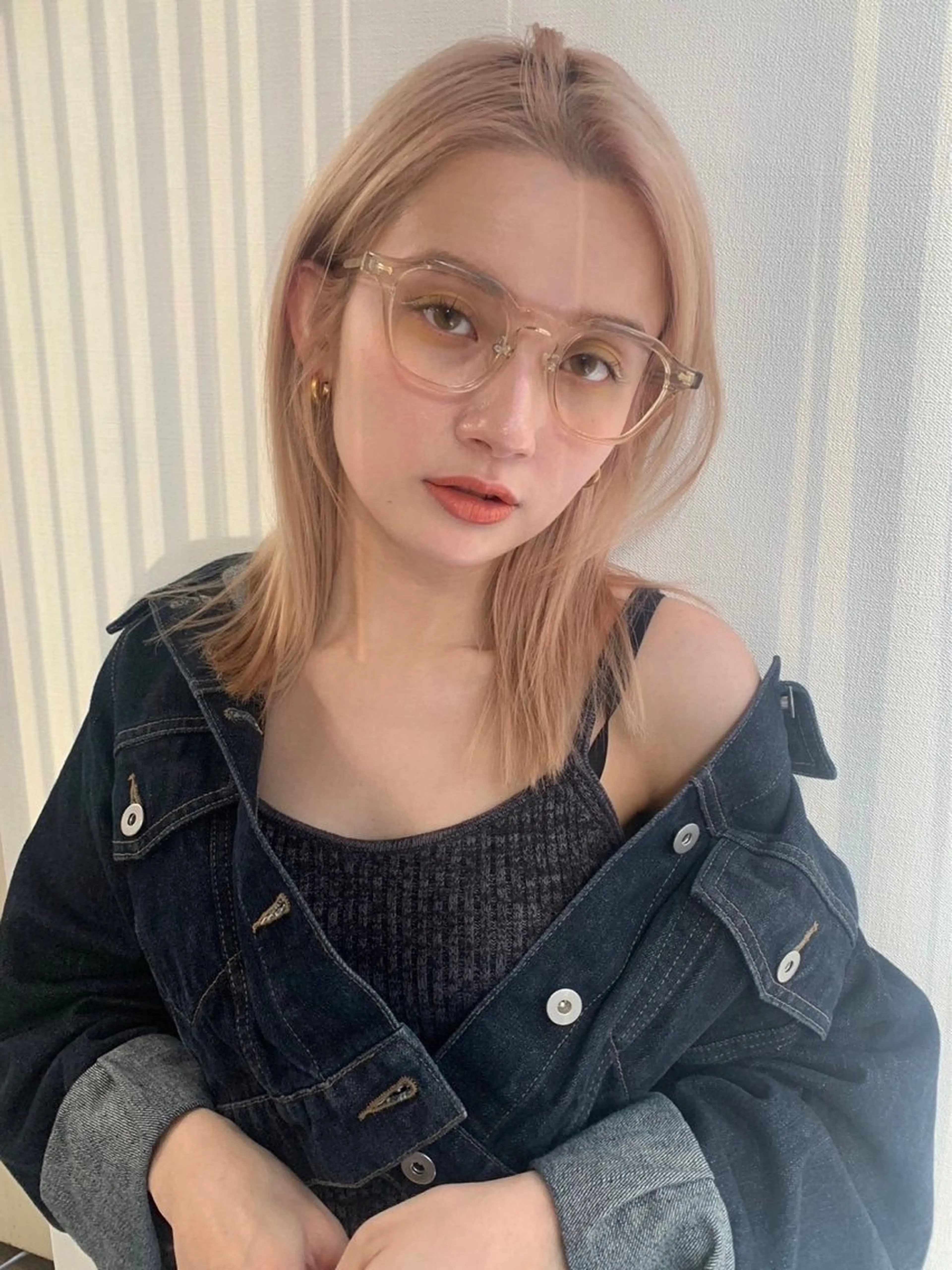 ミディアム chika °ʚ🎀ɞ°.のヘアスタイル