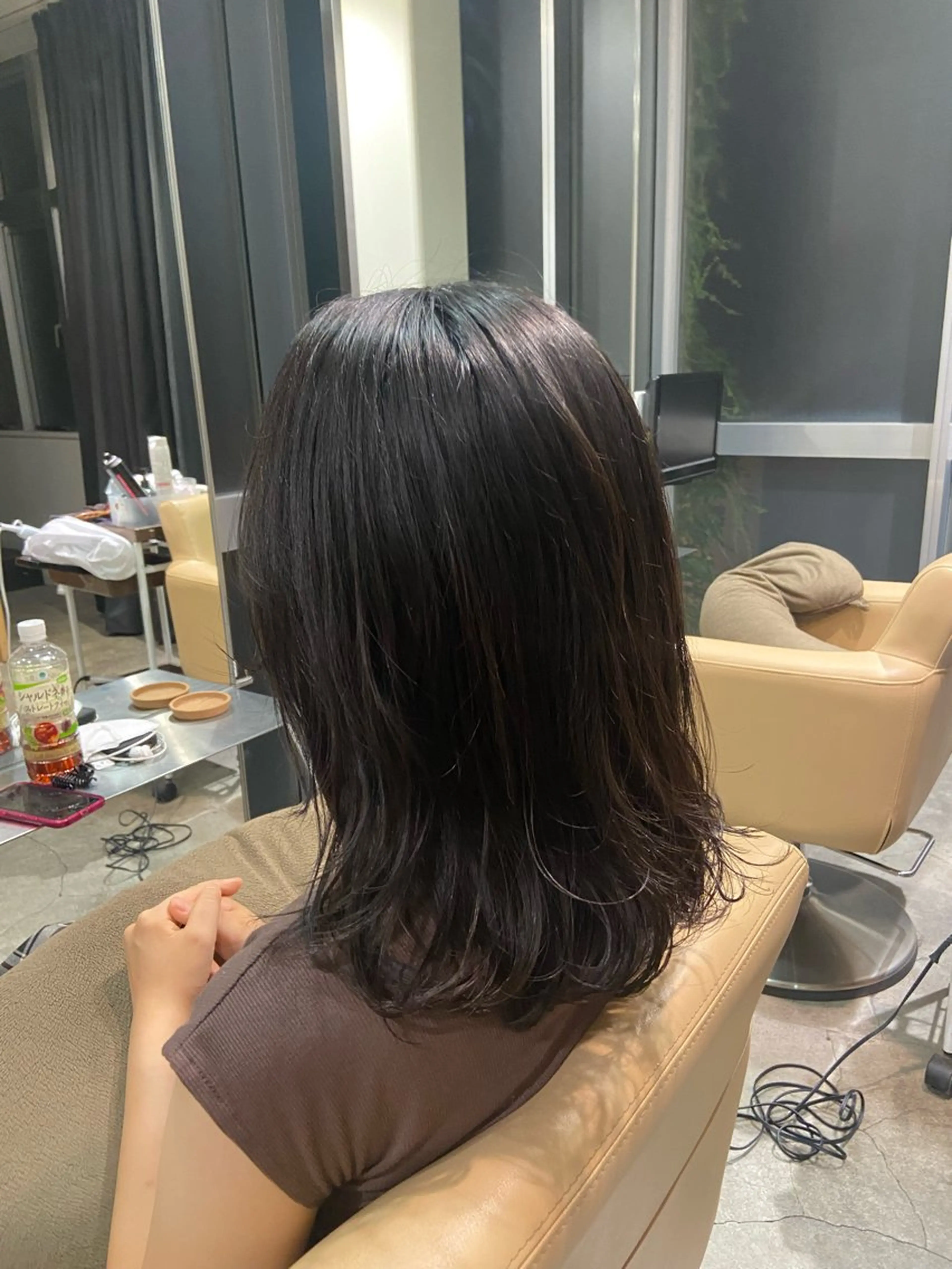 ミディアム ハイレイヤー レイヤーカット 韓国ヘア🇰🇷 髪質改善✨️-裕人-のヘアスタイル