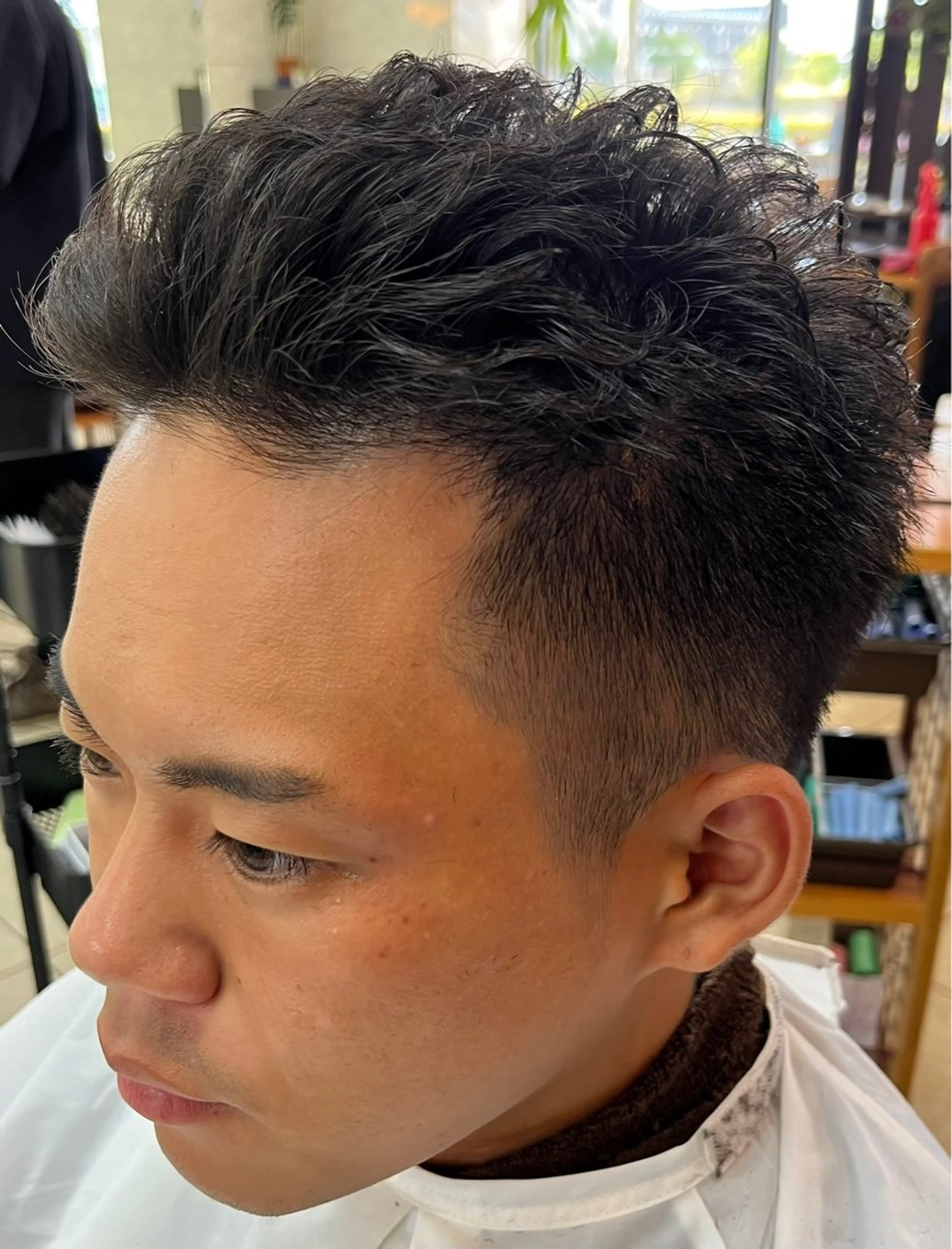 ショート メンズ カット 熊谷 拓海のヘアスタイル