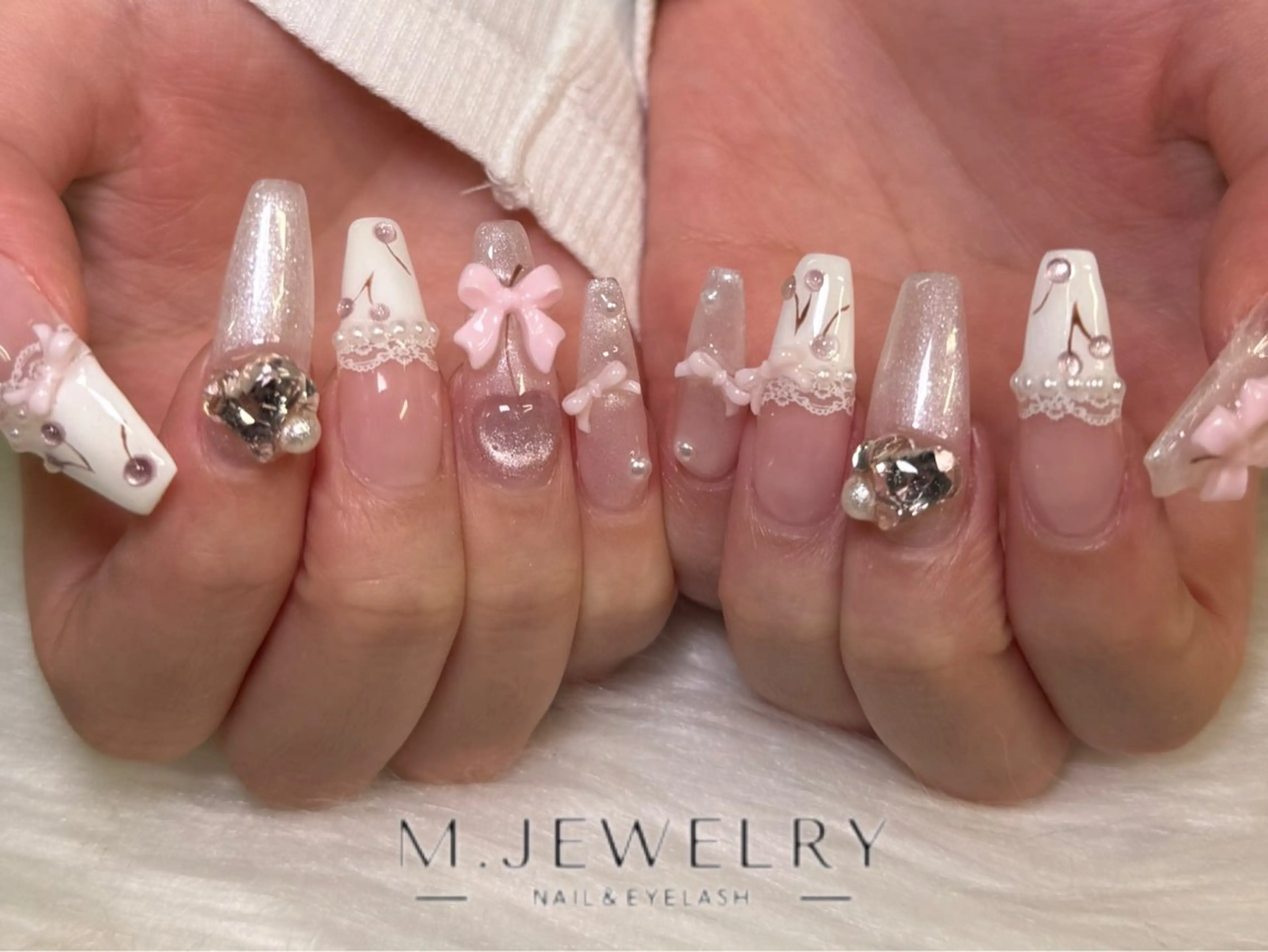 ネイル ハンドネイル M.JEWELRY REMI🎀五反野店のネイルデザイン
