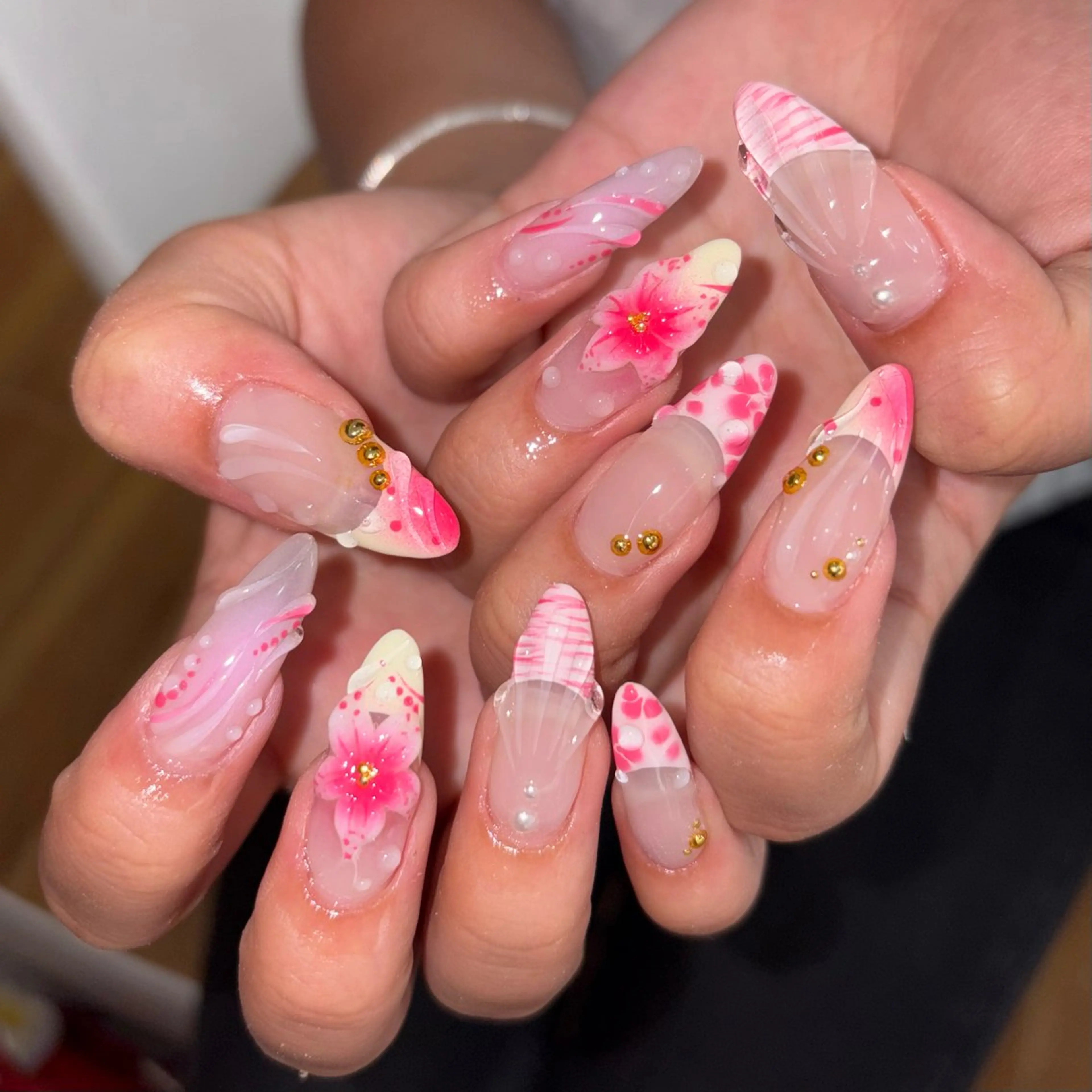 ネイル ハンドネイル ⟡.·coco⟡.· 4月予約受付中のネイルデザイン