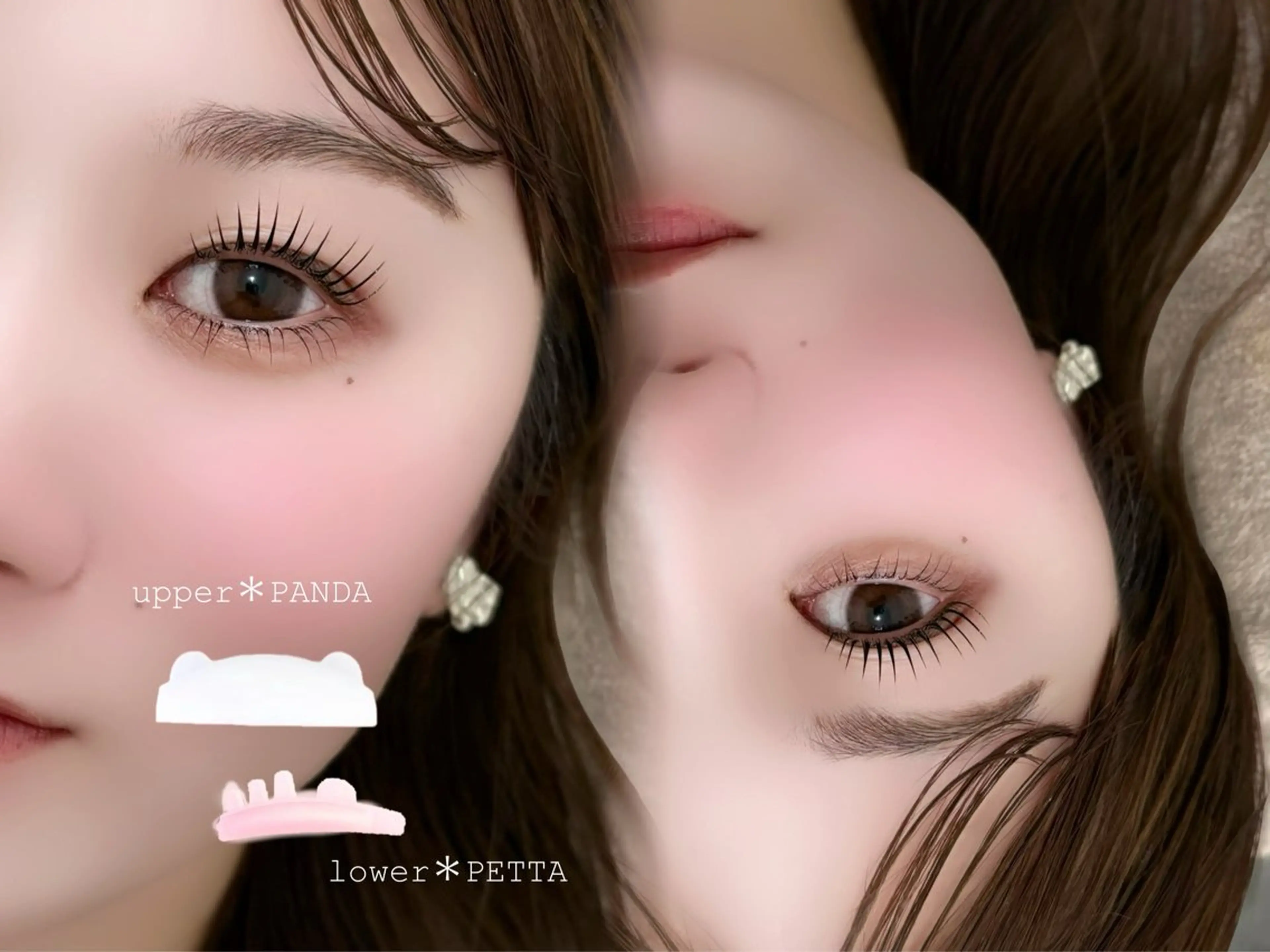 マツエク・マツパ まつげパーマ 下まつげエクステ マツパ Crevia Hiroeのマツエク・マツパデザイン