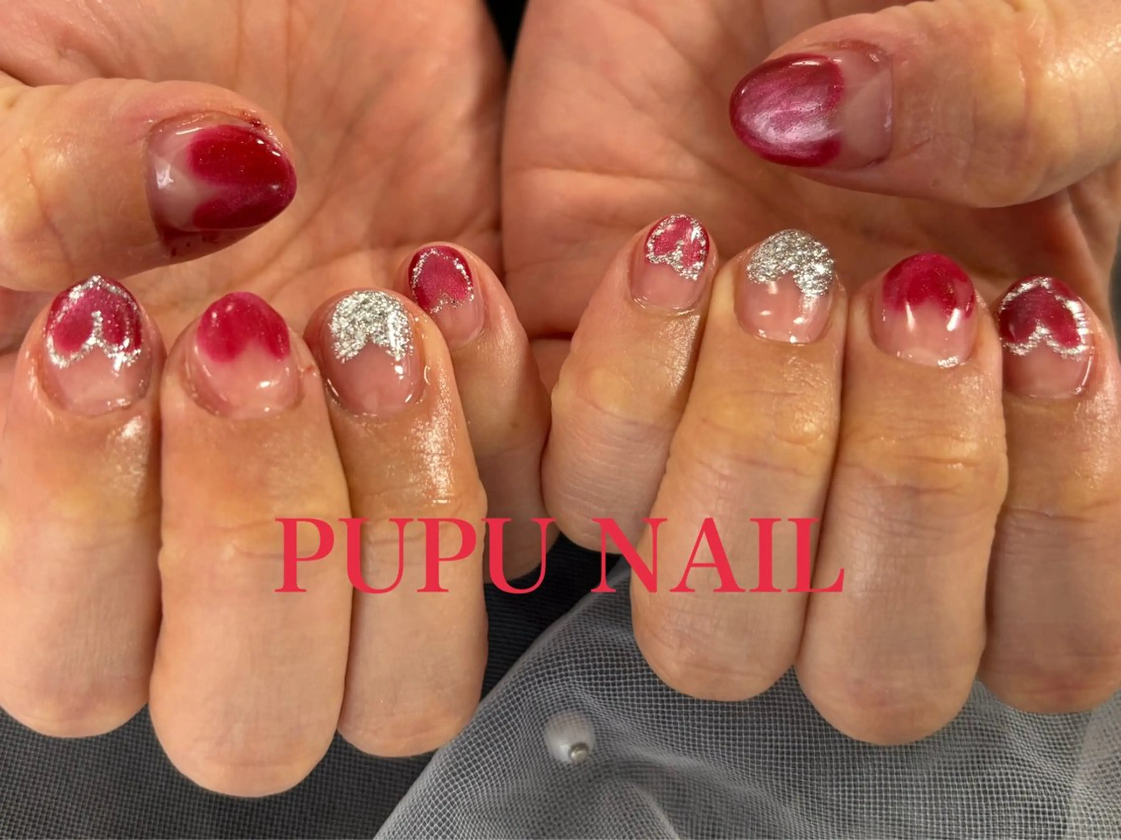 ミディアム ハンドネイル Re:Nail Formula所属・kido chieのネイルデザイン