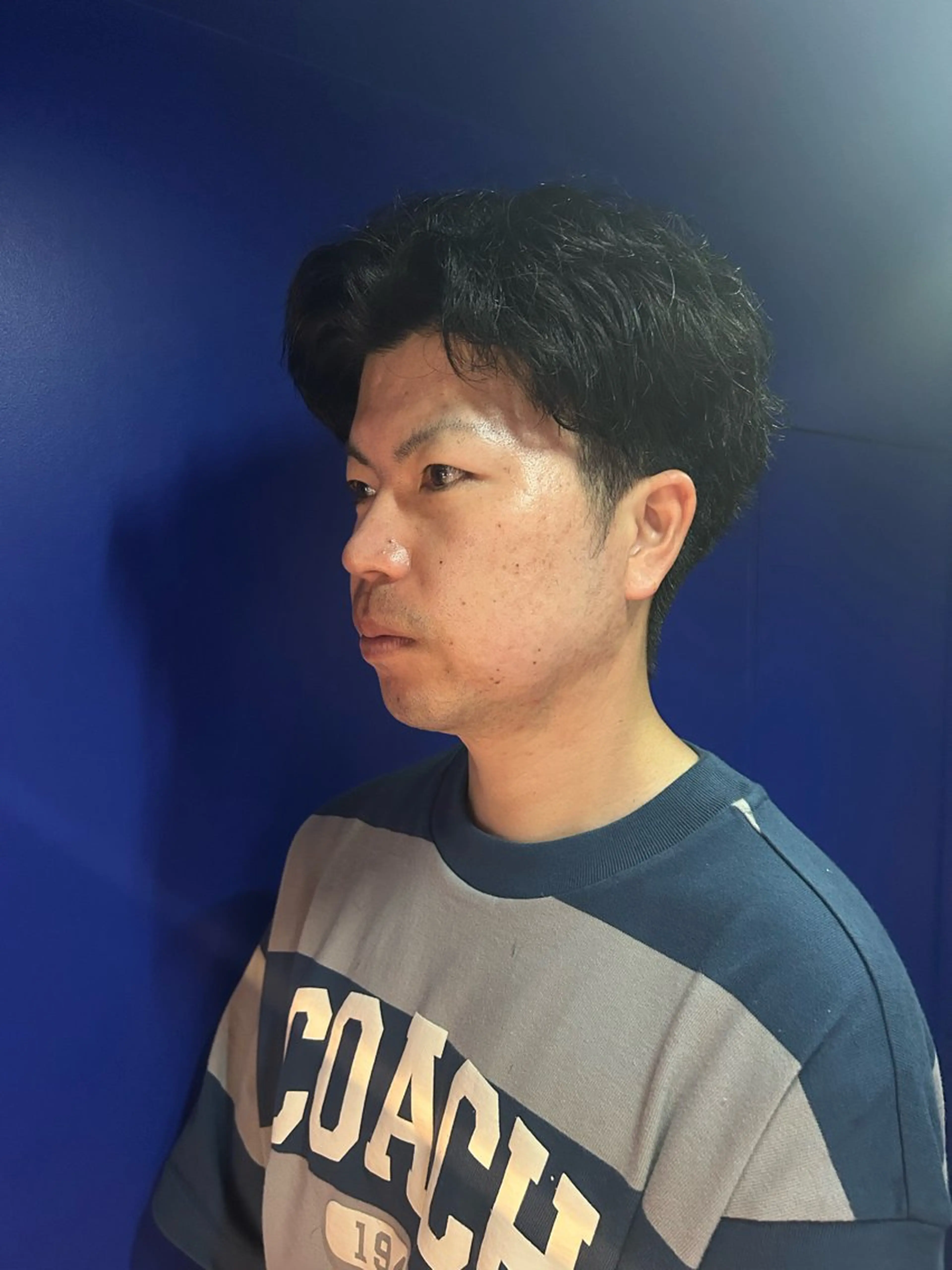 ショート メンズ 佐々木 大地のヘアスタイル