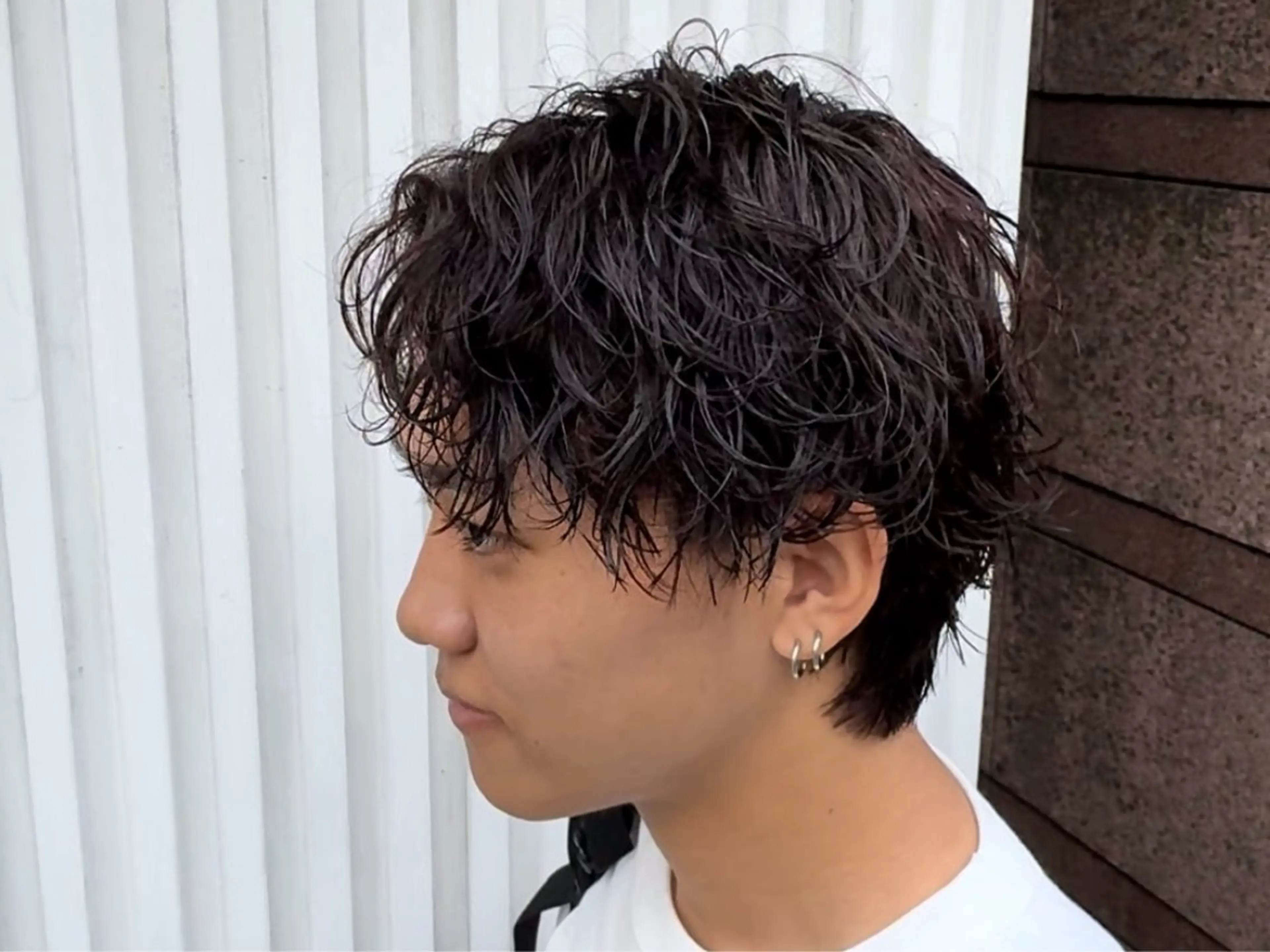 パーマ メンズ カット パーマ パーマ／京都駅 ／メンズ/藤井　翔のヘアスタイル