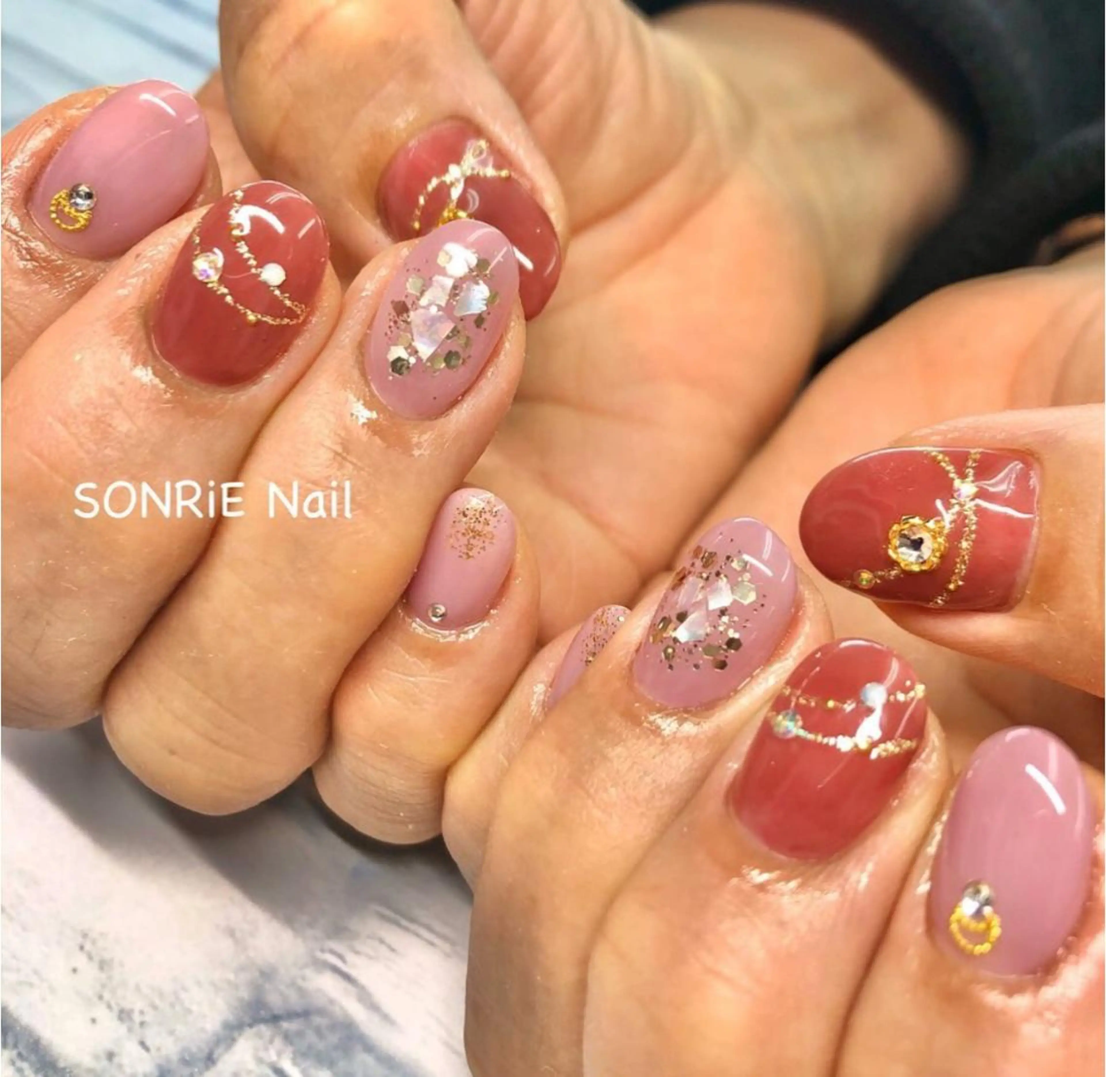 ネイル 豊橋美容院 ソンリエのヘアスタイル