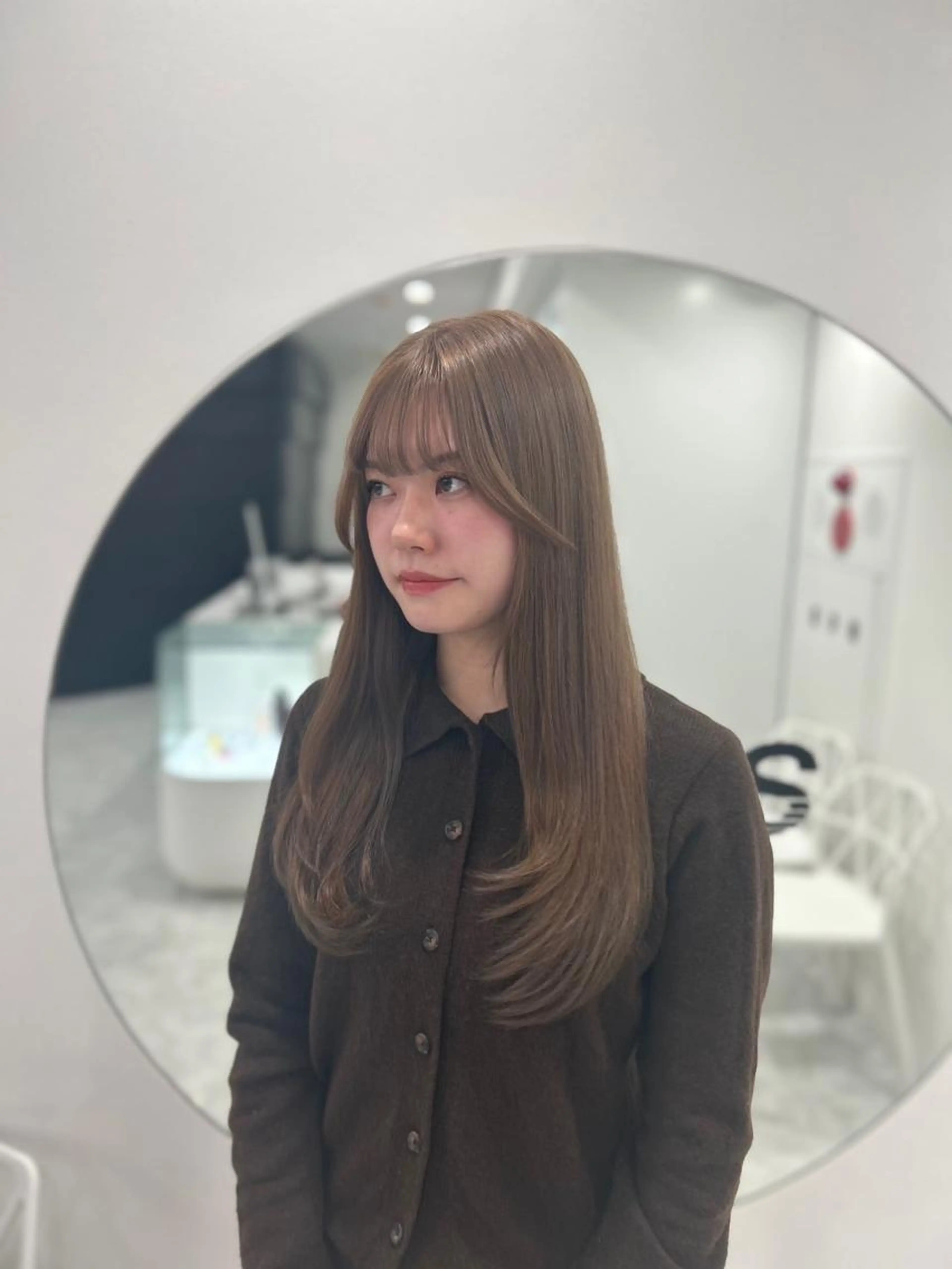 🤍3.4月限定🤍 360度どこからみても可愛いレイヤーカット+オリジナルトリートメント+コテ巻き仕上げ🤍の写真