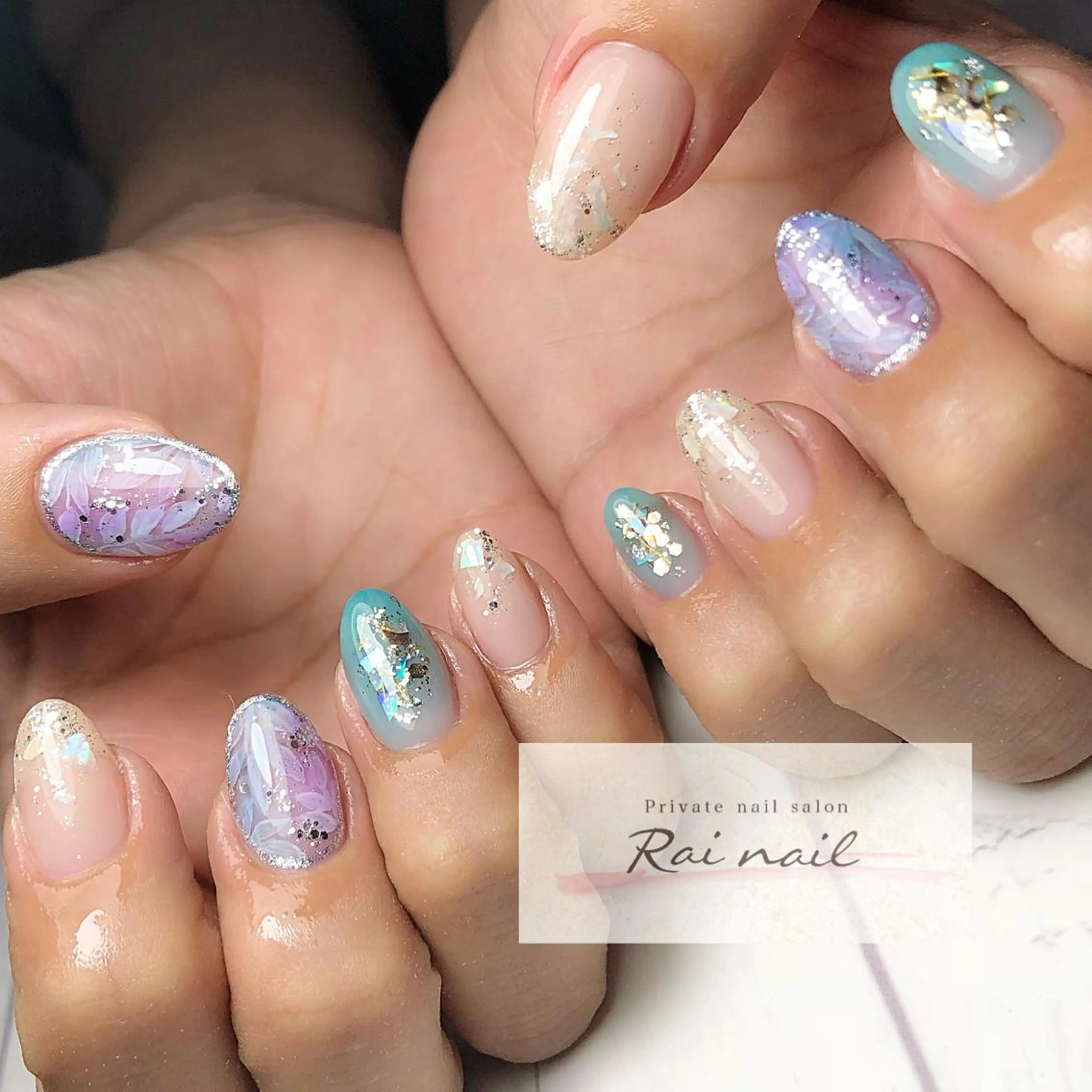 ネイル ハンドネイル Rai nail_ Risaのネイルデザイン