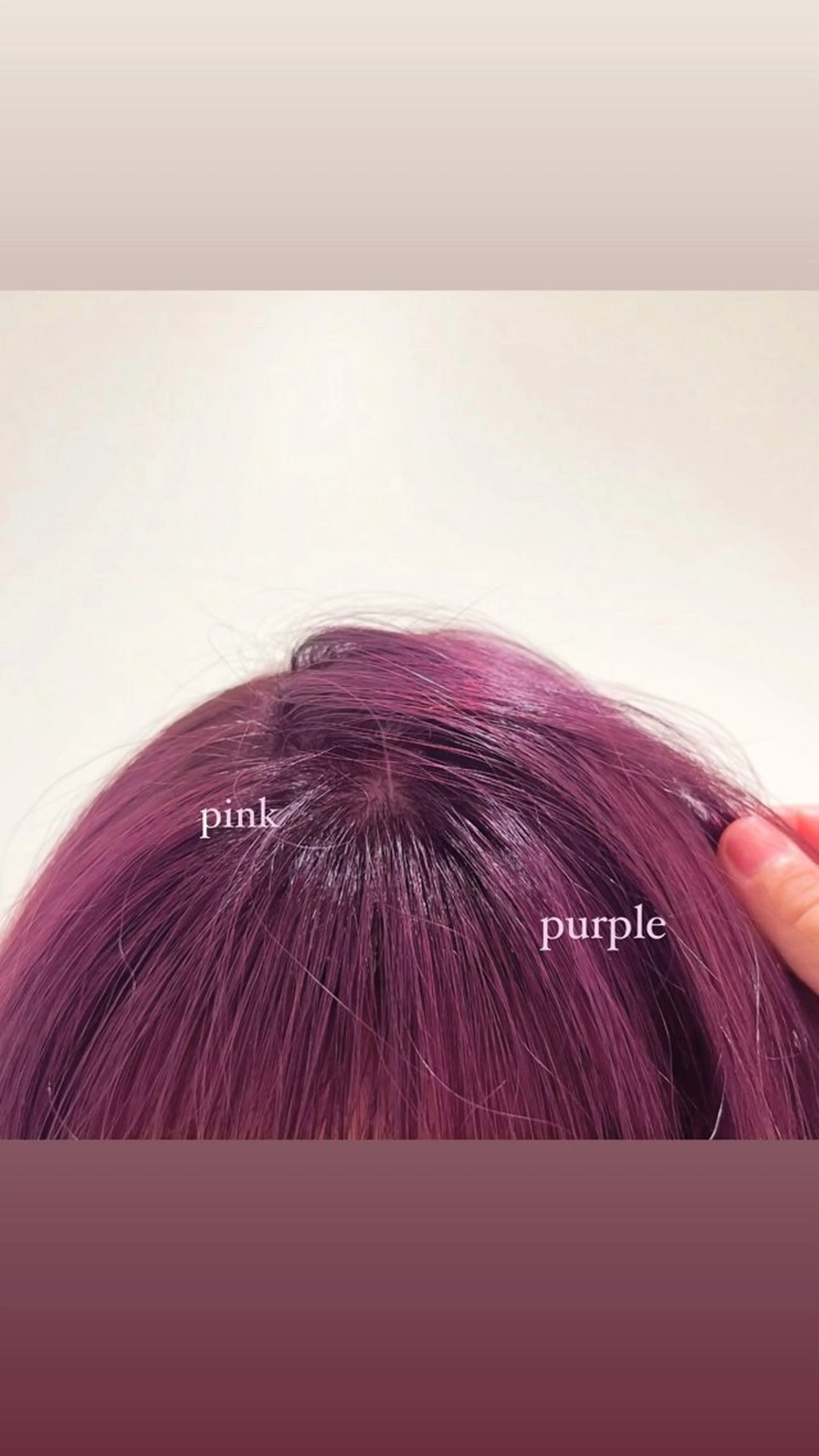 ミディアム カラー 💗暖色/ブリーチ/ レイヤー/横浜/メイのヘアスタイル