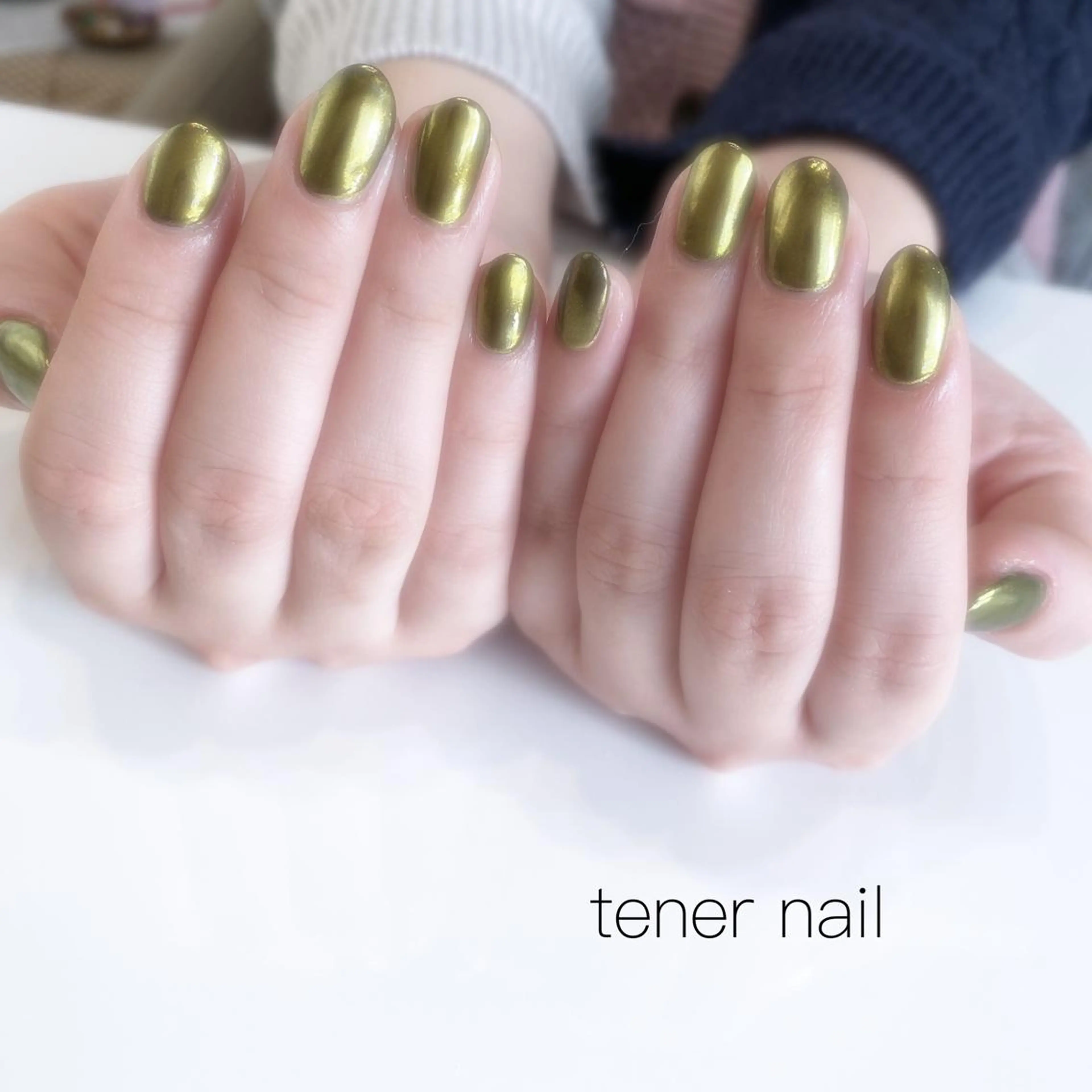 ネイル ミラーネイル テネルネイル tener nailのネイルデザイン