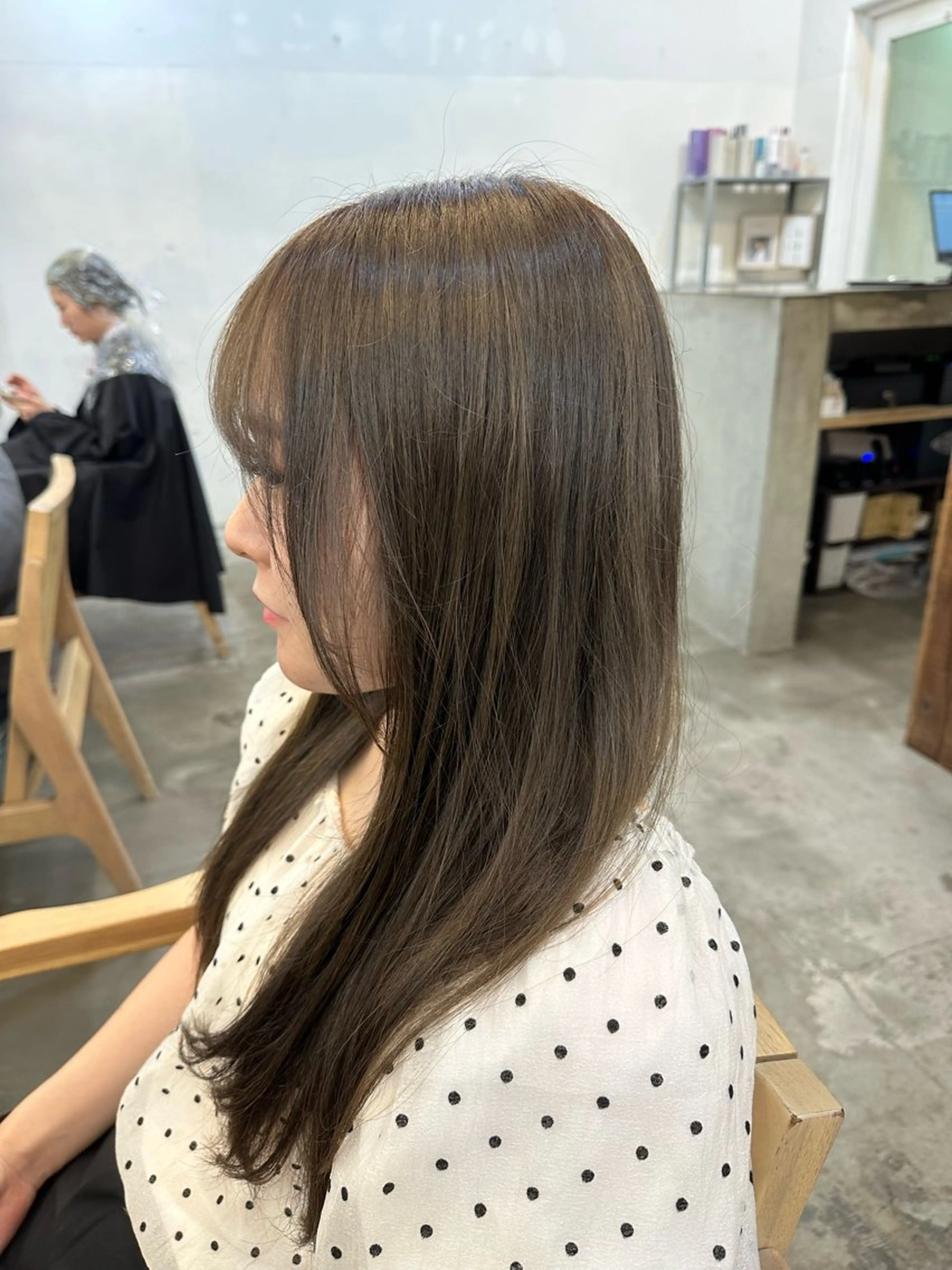 ロング カラー 横浜/メンズ特化/ Farbe/田中颯斗のヘアスタイル