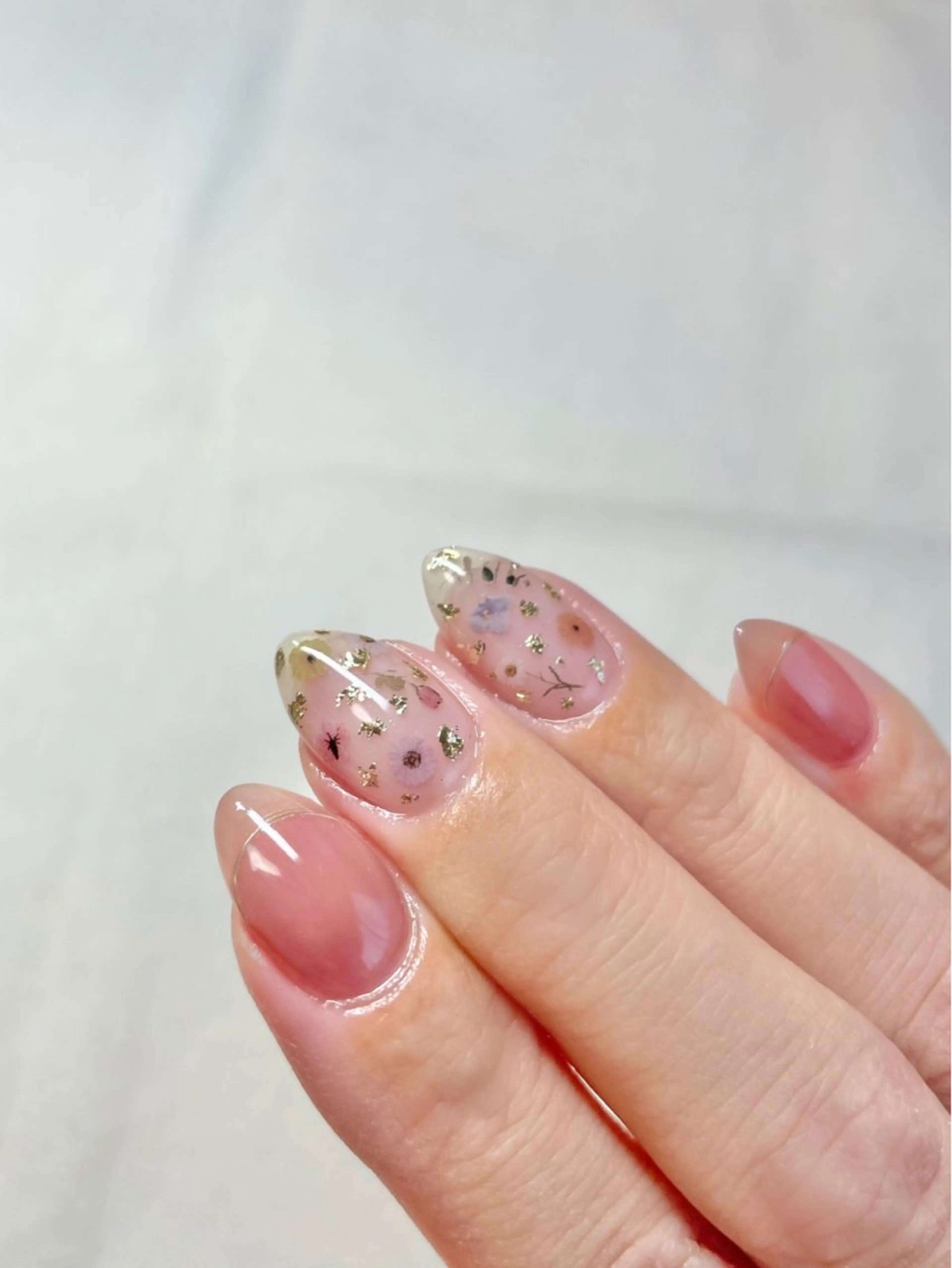 ネイル フラワーネイル ハンドネイル nail salon Cottonのネイルデザイン