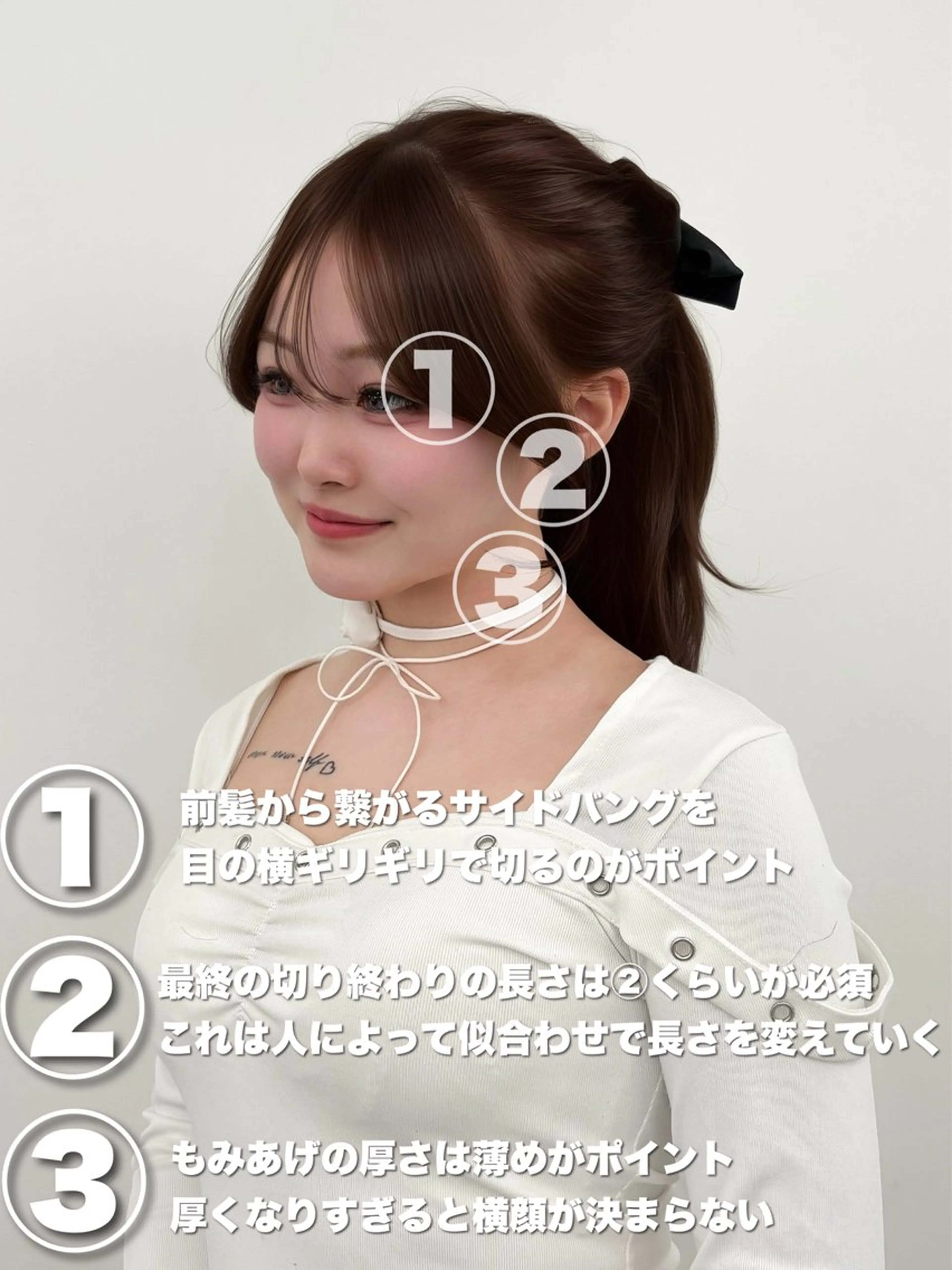 ロング カラー レイヤーカット 小顔カット カット ヘアカラー トリートメント 韓国ヘア/レイヤー/ 顔まわり足立遥奈のヘアスタイル