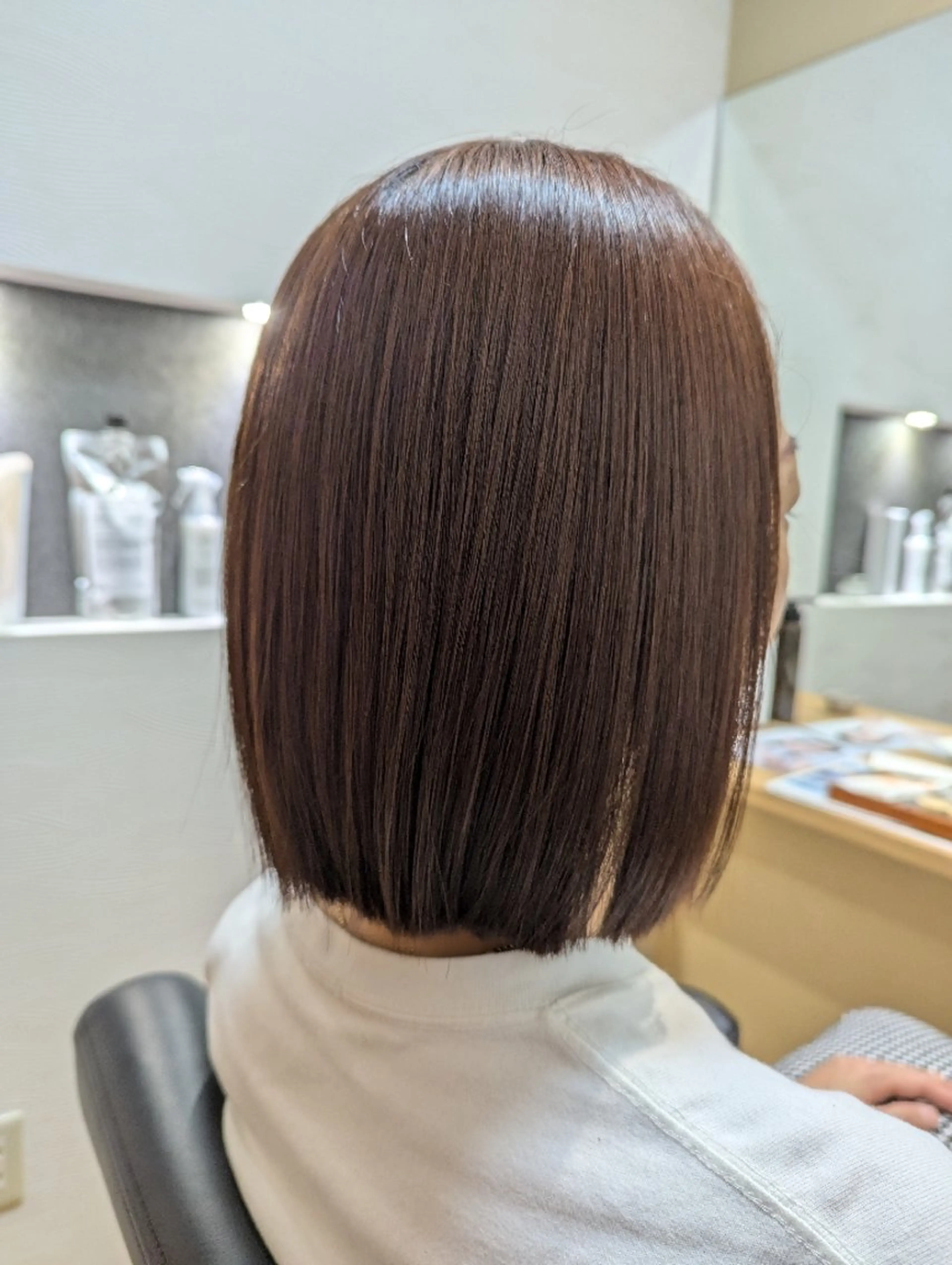 カット+髪質改善トリートメント+ヘッドスパの写真