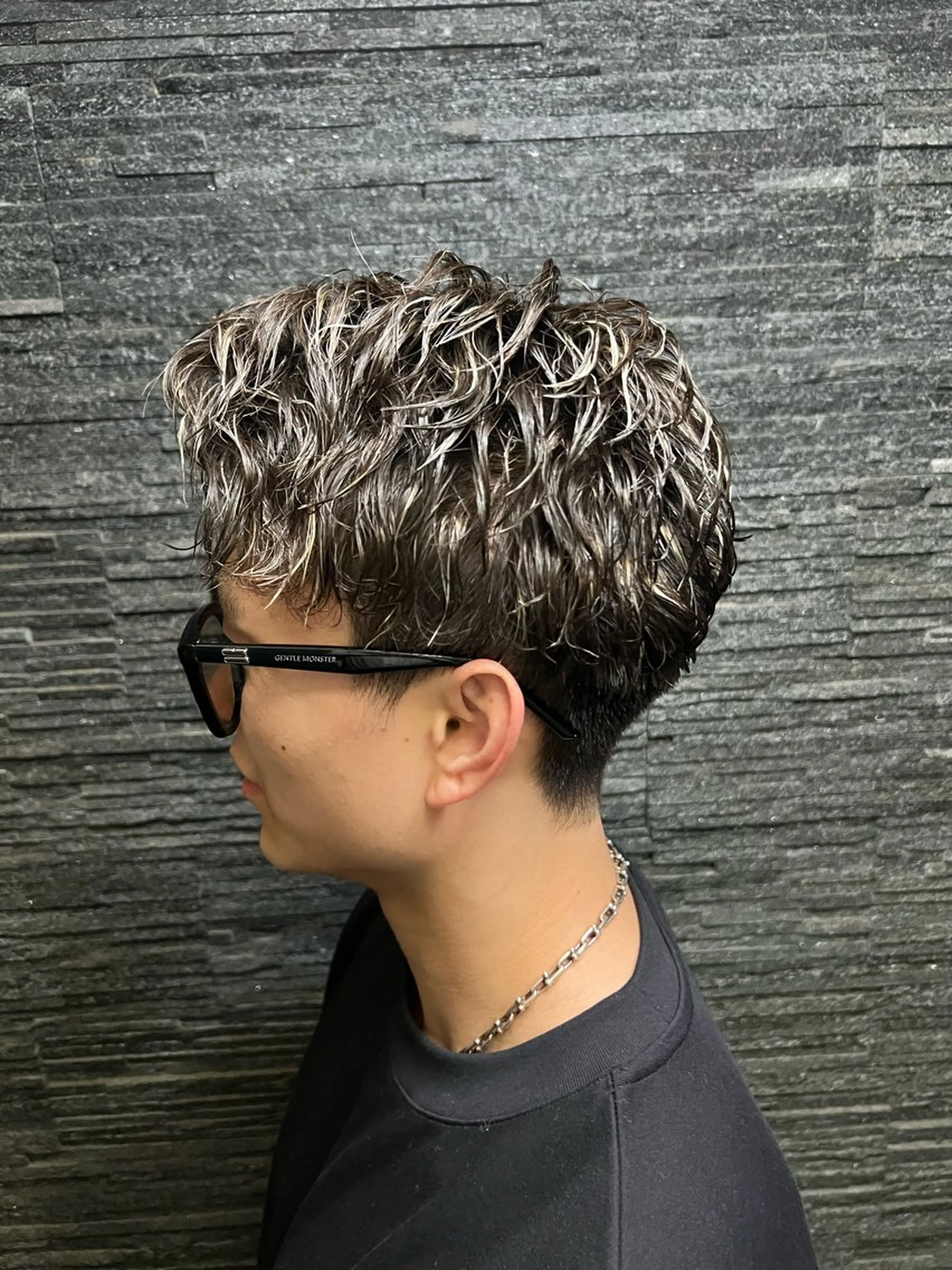 ミディアム ✨メンズカット 無料‼️✨土尾快斗のヘアスタイル