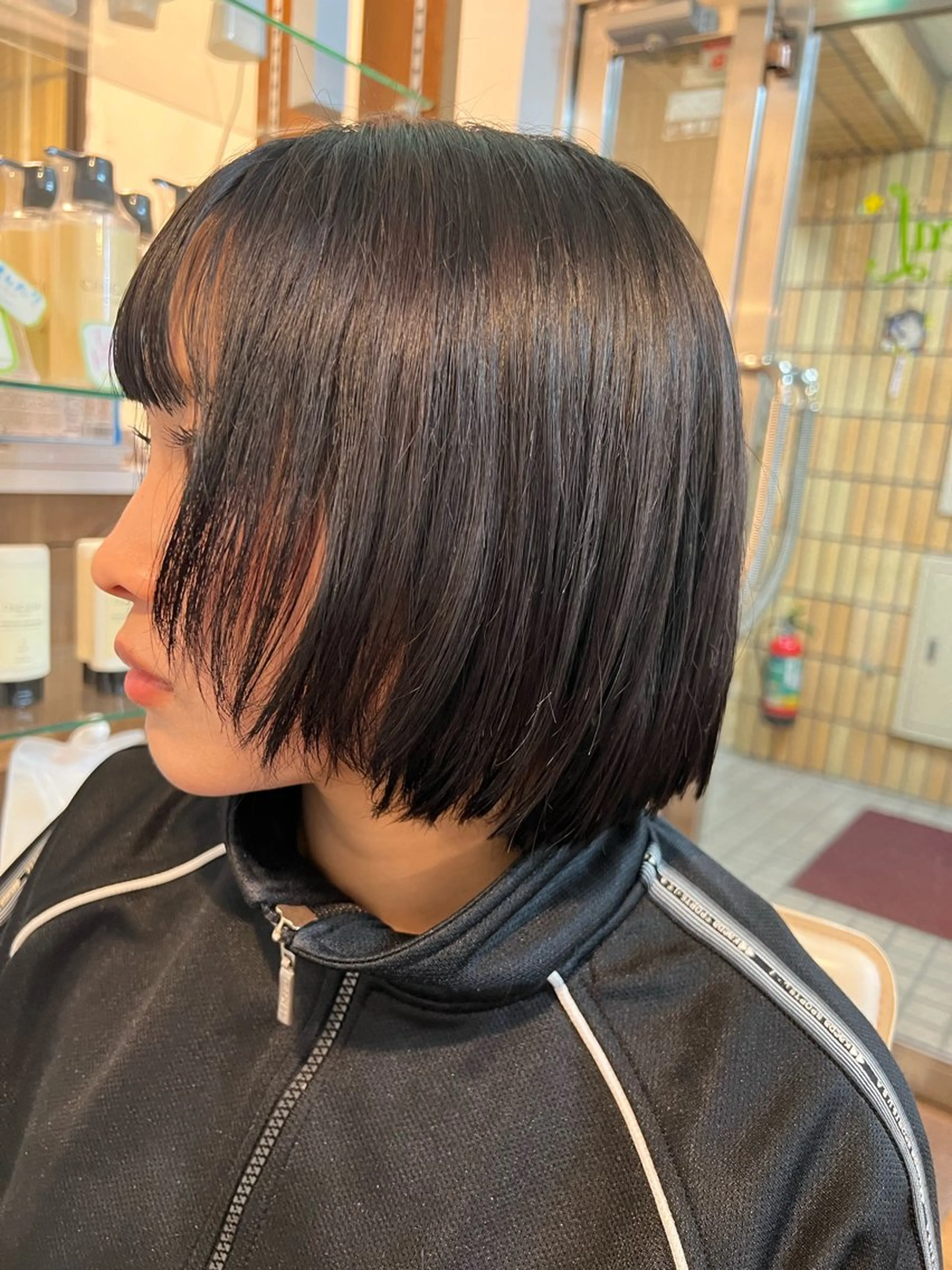 ミディアム 【髪質改善/縮毛矯正 /カラー】ホサカのヘアスタイル