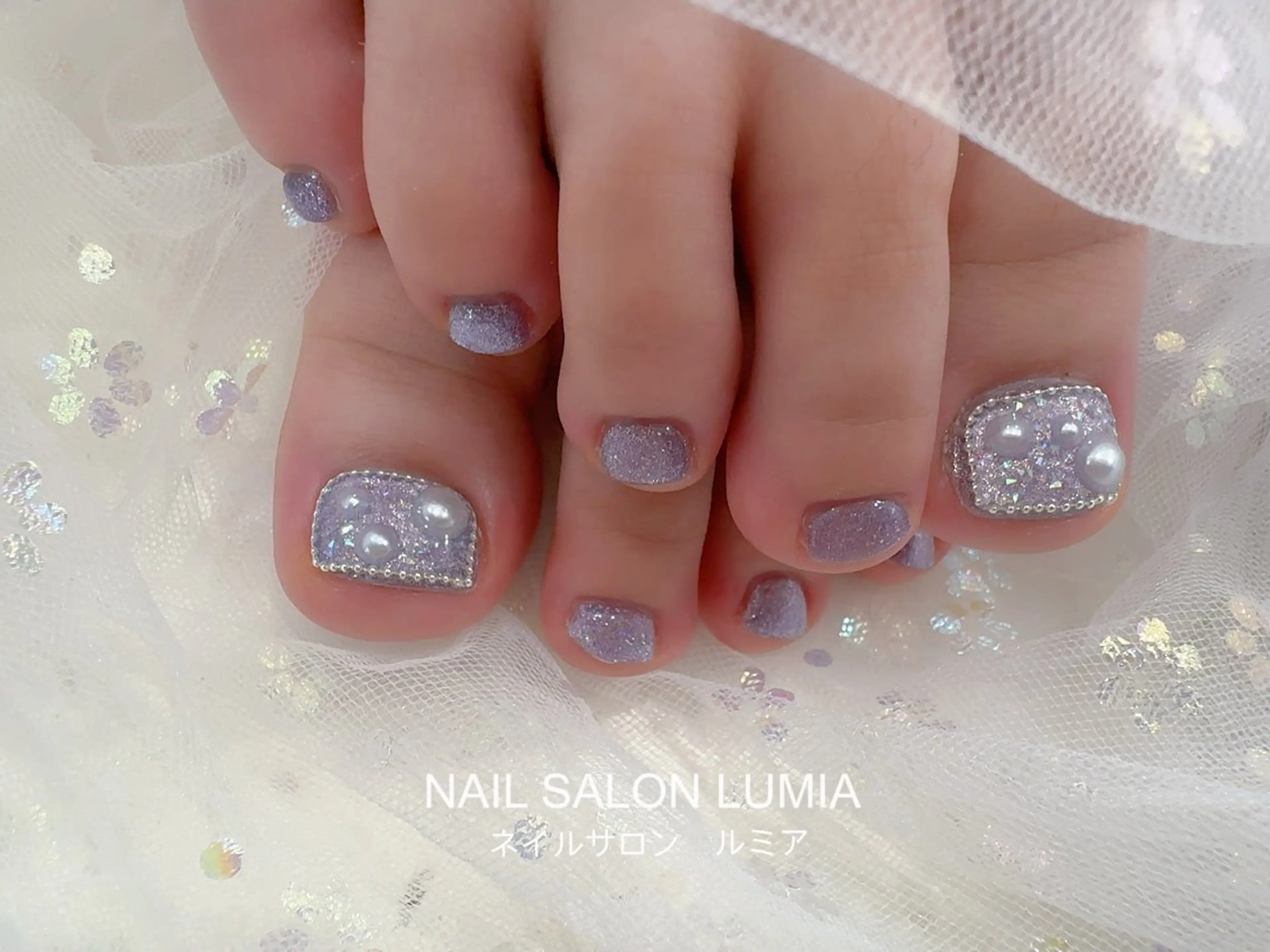 ネイル フットネイル ネイルサロン ルミア Lumia 店長のネイルデザイン