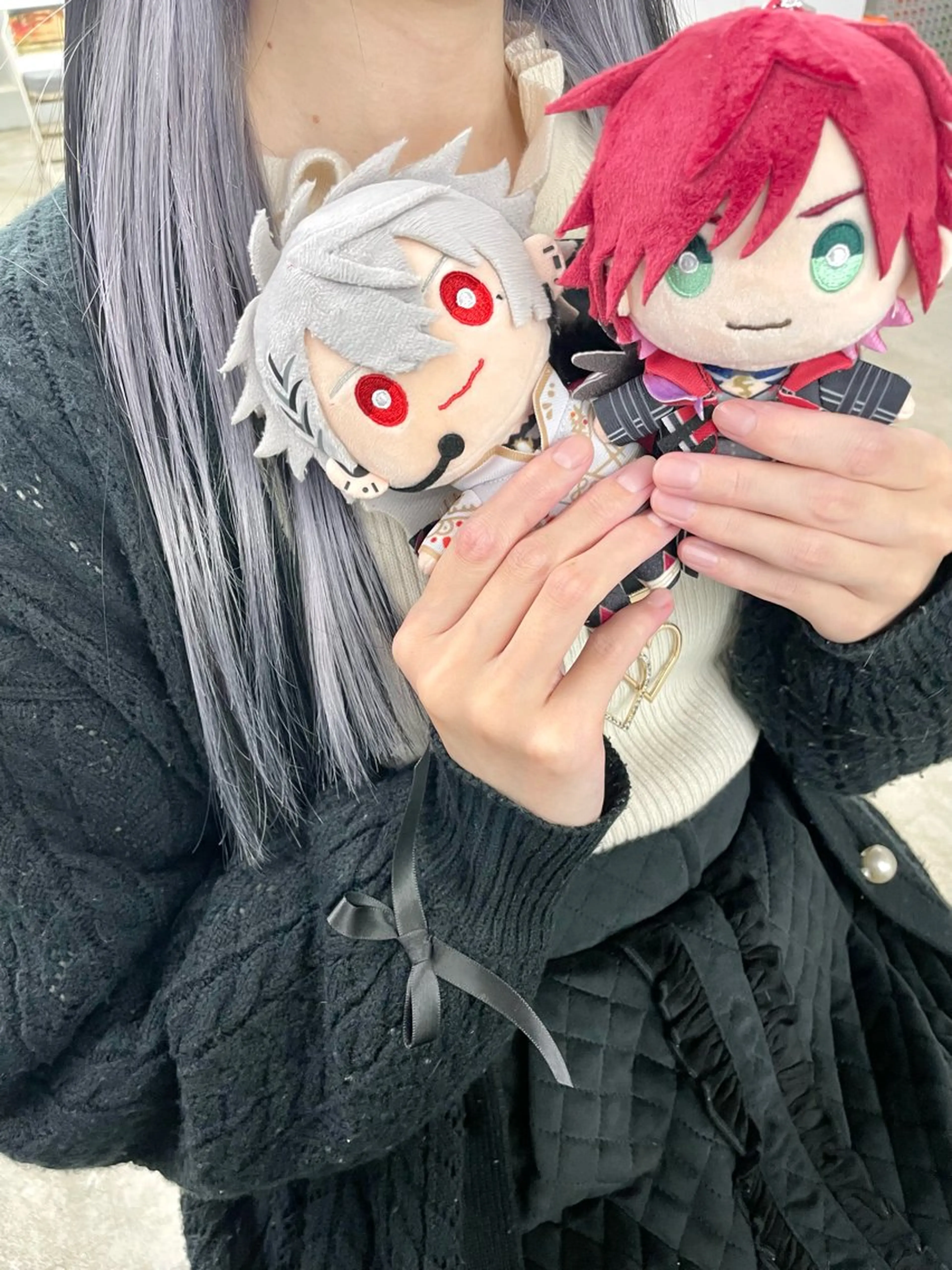 セミロング カラー インナーカラー 推し ブリーチ  髪質改善のヘアスタイル